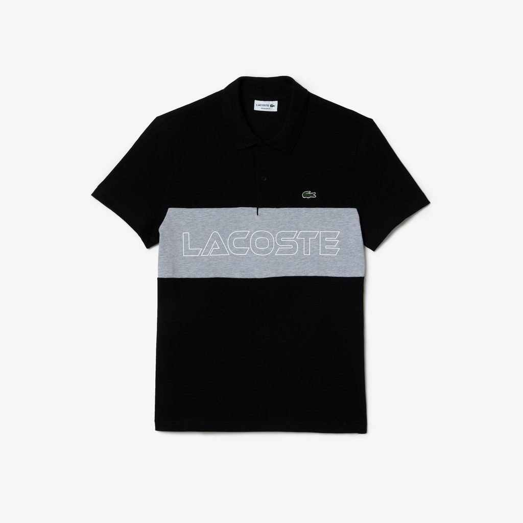Áo Polo Lacoste Nam Dáng Suông Chất Liệu Piqué Co Giãn