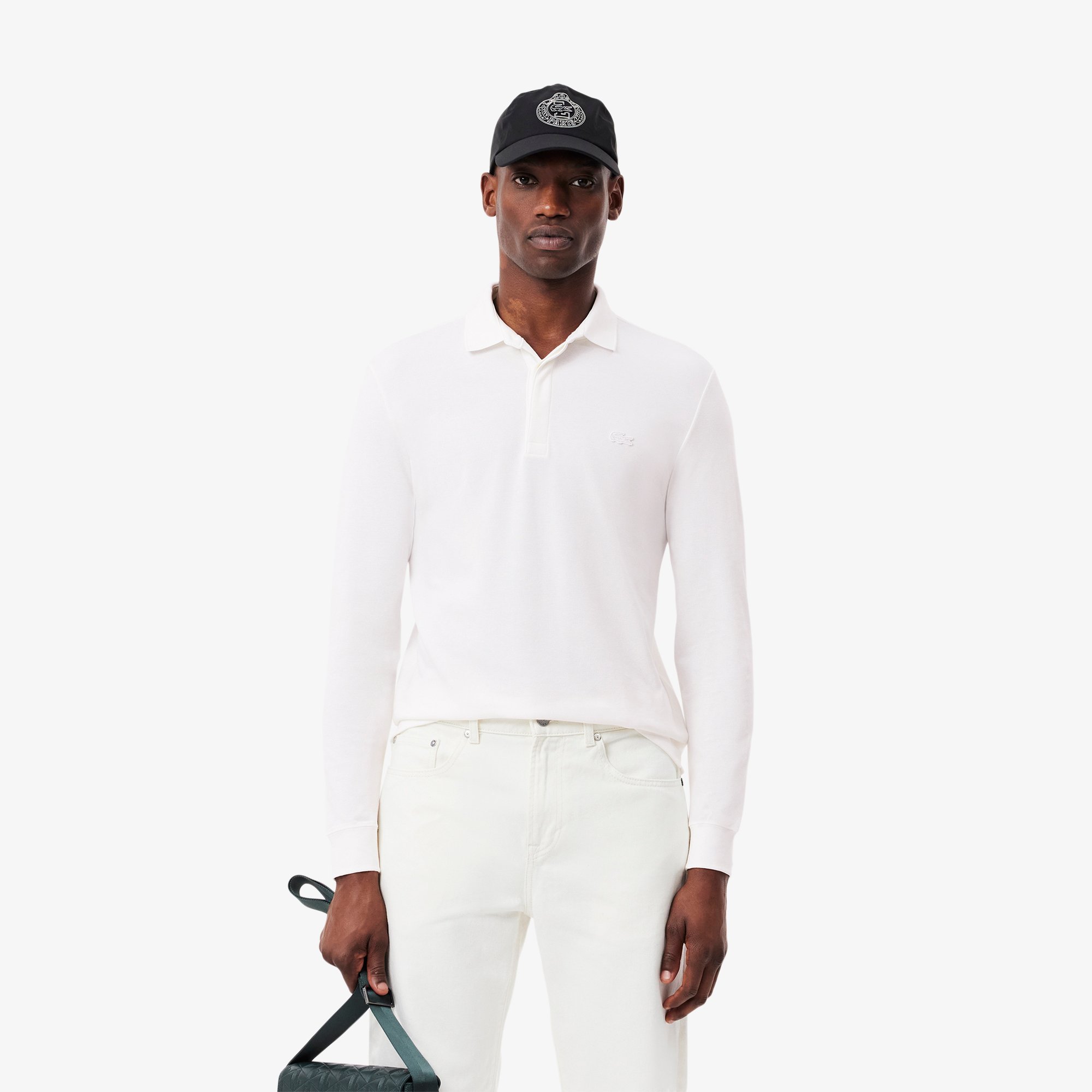 Áo Polo Lacoste Nam Paris Dáng Suông Co Giãn