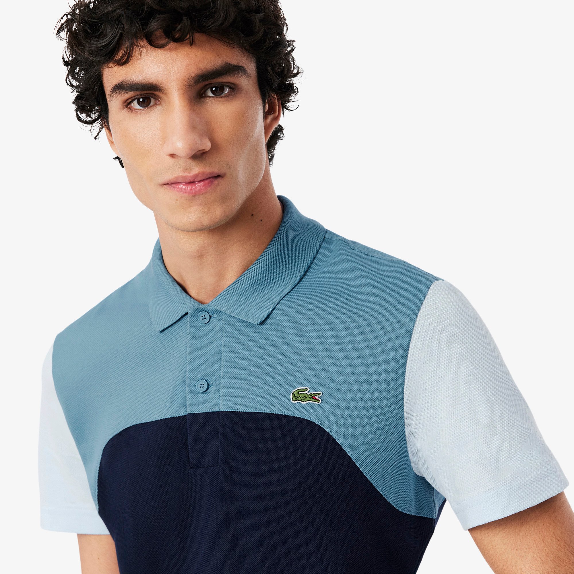 Áo Polo Lacoste Nam L.12.12 Dáng Suông Chất Liệu Petit Piqué