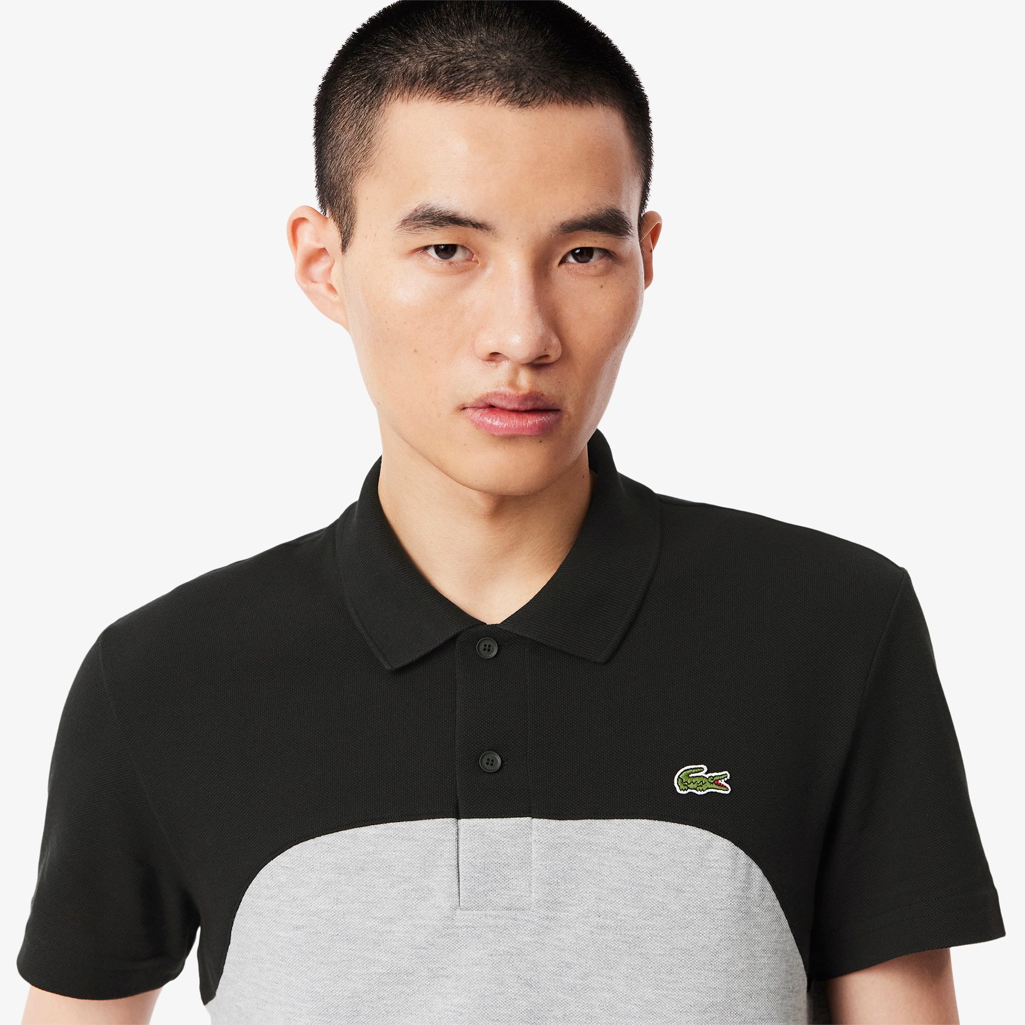 Áo Polo Lacoste Nam L.12.12 Dáng Suông Chất Liệu Petit Piqué