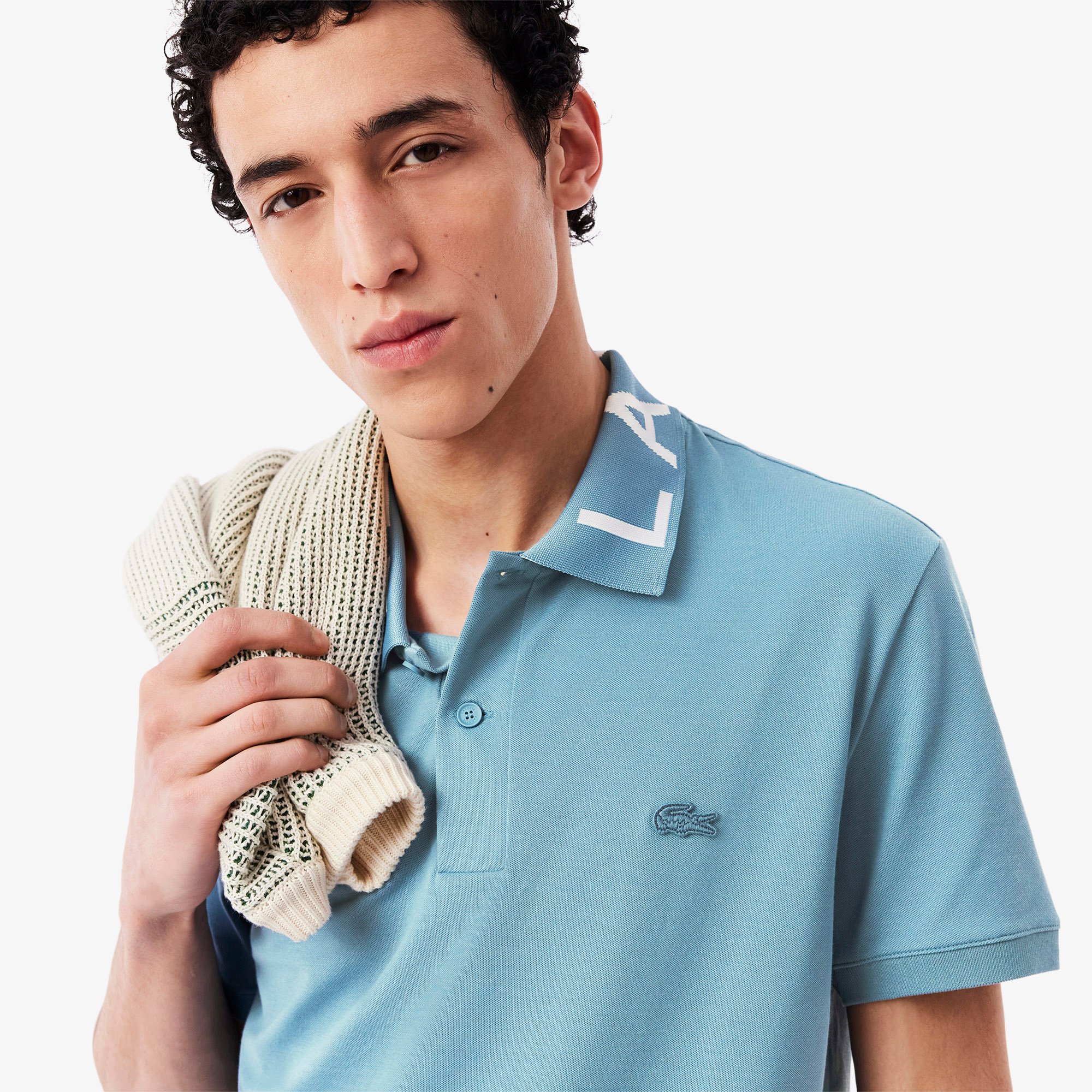 Áo Polo Lacoste Nam L.12.12 Ôm Dáng Chất Liệu Petit Piqué