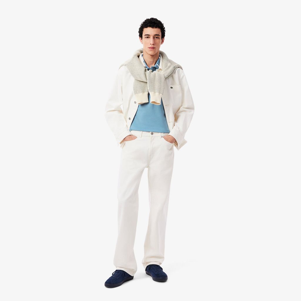 Áo Polo Lacoste Nam L.12.12 Ôm Dáng Chất Liệu Petit Piqué