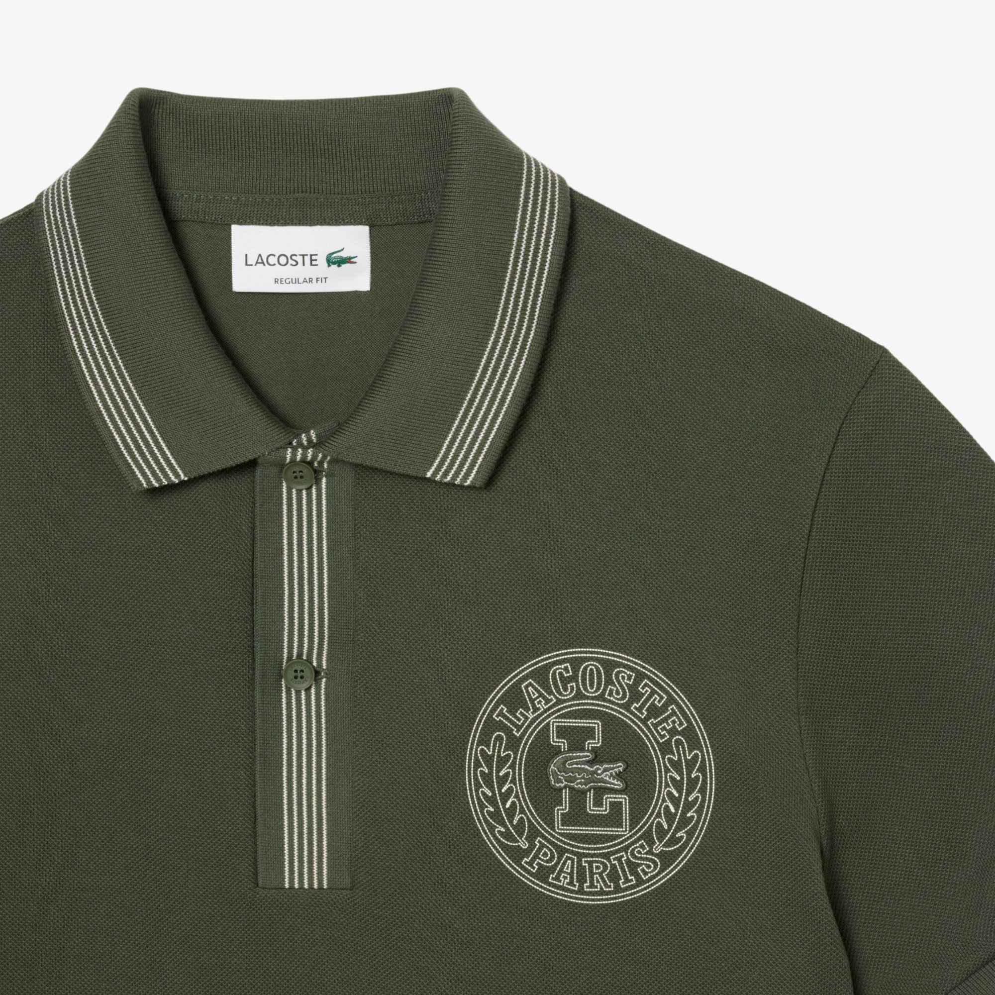 Áo Polo Lacoste Nam L.12.12 Dáng Suông Chất Liệu Petit Piqué