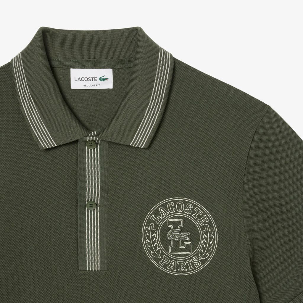 Áo Polo Lacoste Nam L.12.12 Dáng Suông Chất Liệu Petit Piqué