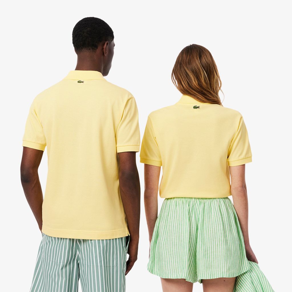 Áo Polo Lacoste Unisex L.12.12 Dáng Cổ Điển Họa Tiết In