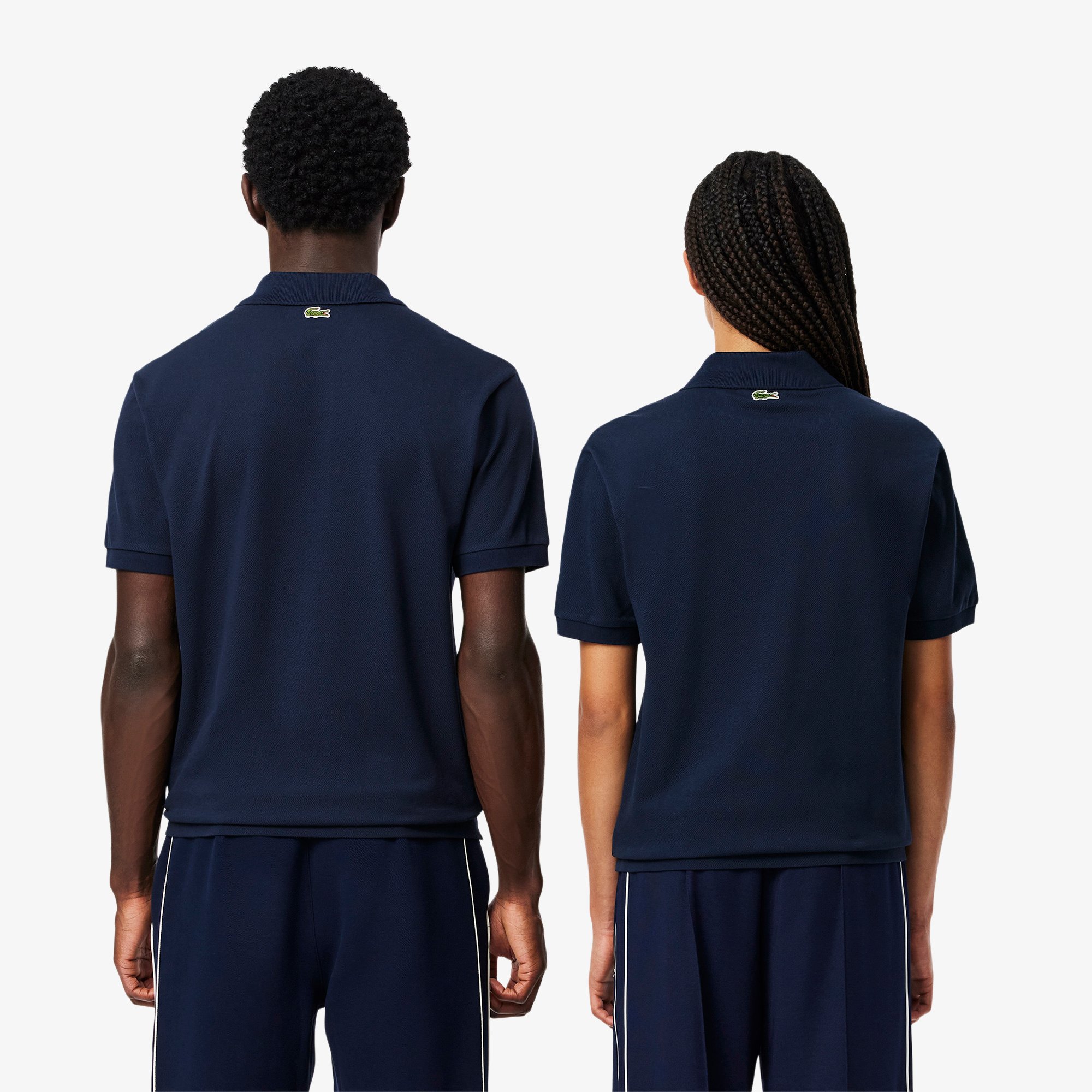 Áo Polo Lacoste Unisex L.12.12 Dáng Cổ Điển Họa Tiết In