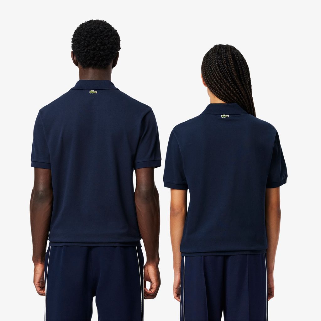 Áo Polo Lacoste Unisex L.12.12 Dáng Cổ Điển Họa Tiết In