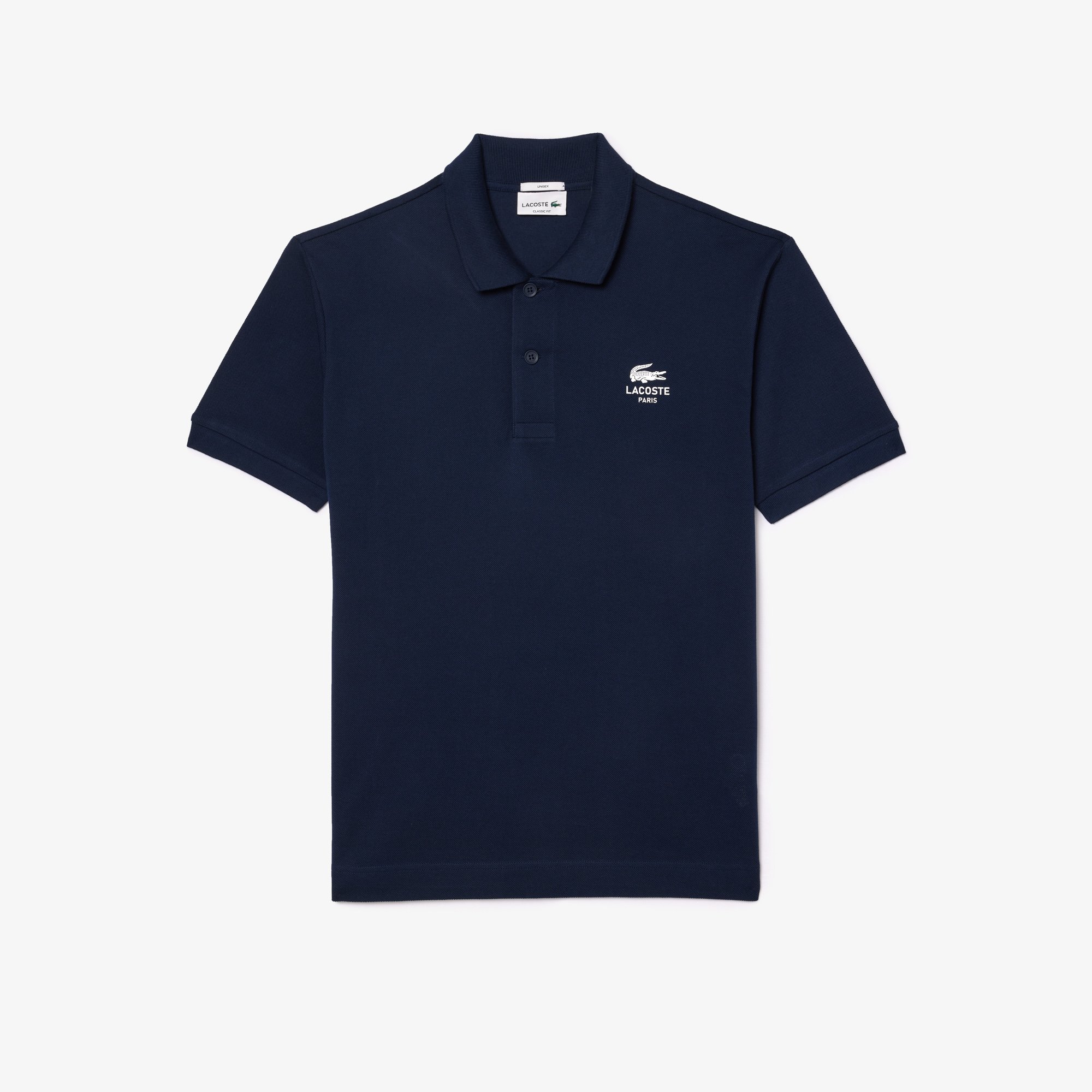 Áo Polo Lacoste Unisex L.12.12 Dáng Cổ Điển Họa Tiết In