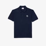 Áo Polo Lacoste Unisex L.12.12 Dáng Cổ Điển Họa Tiết In