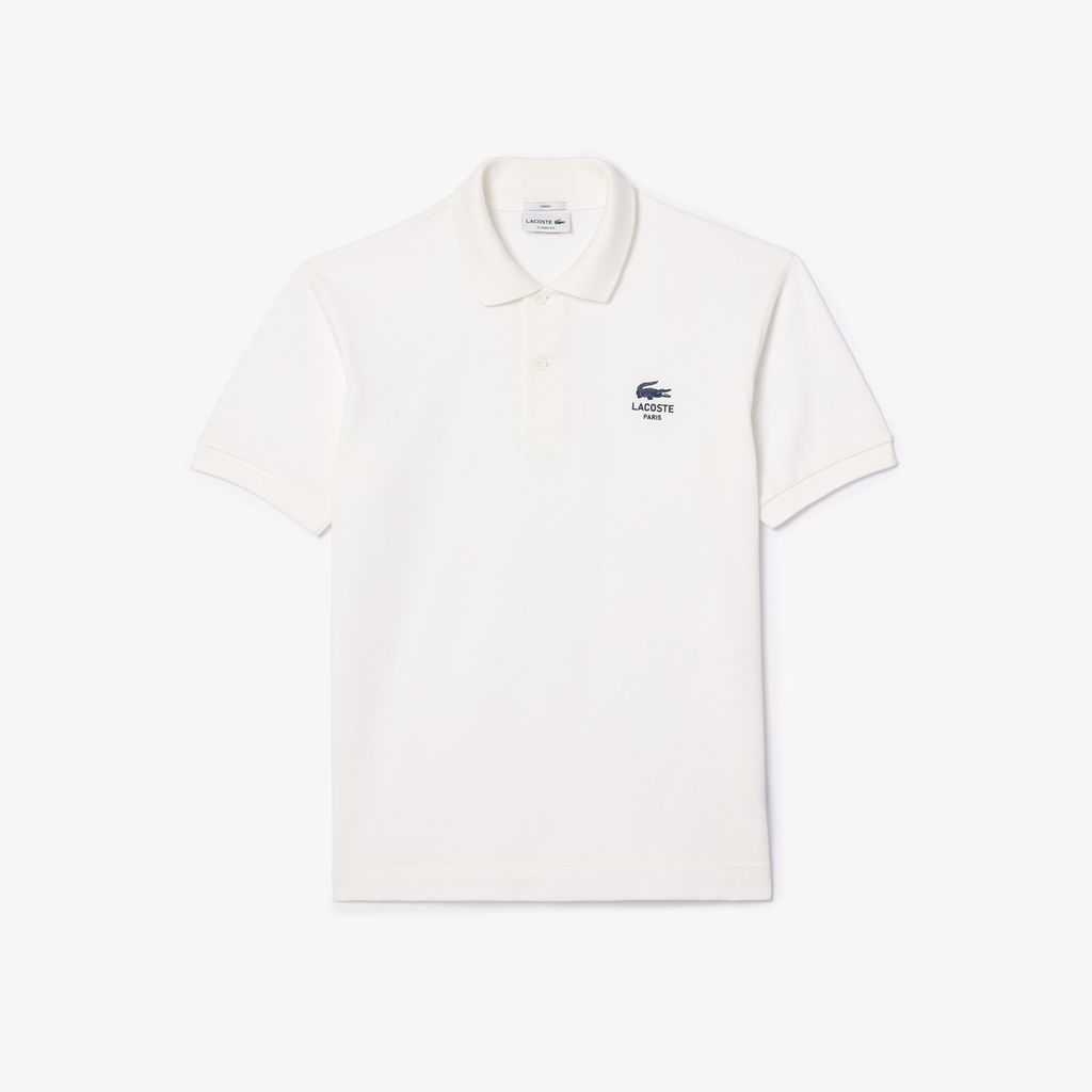 Áo Polo Lacoste Unisex L.12.12 Dáng Cổ Điển Họa Tiết In