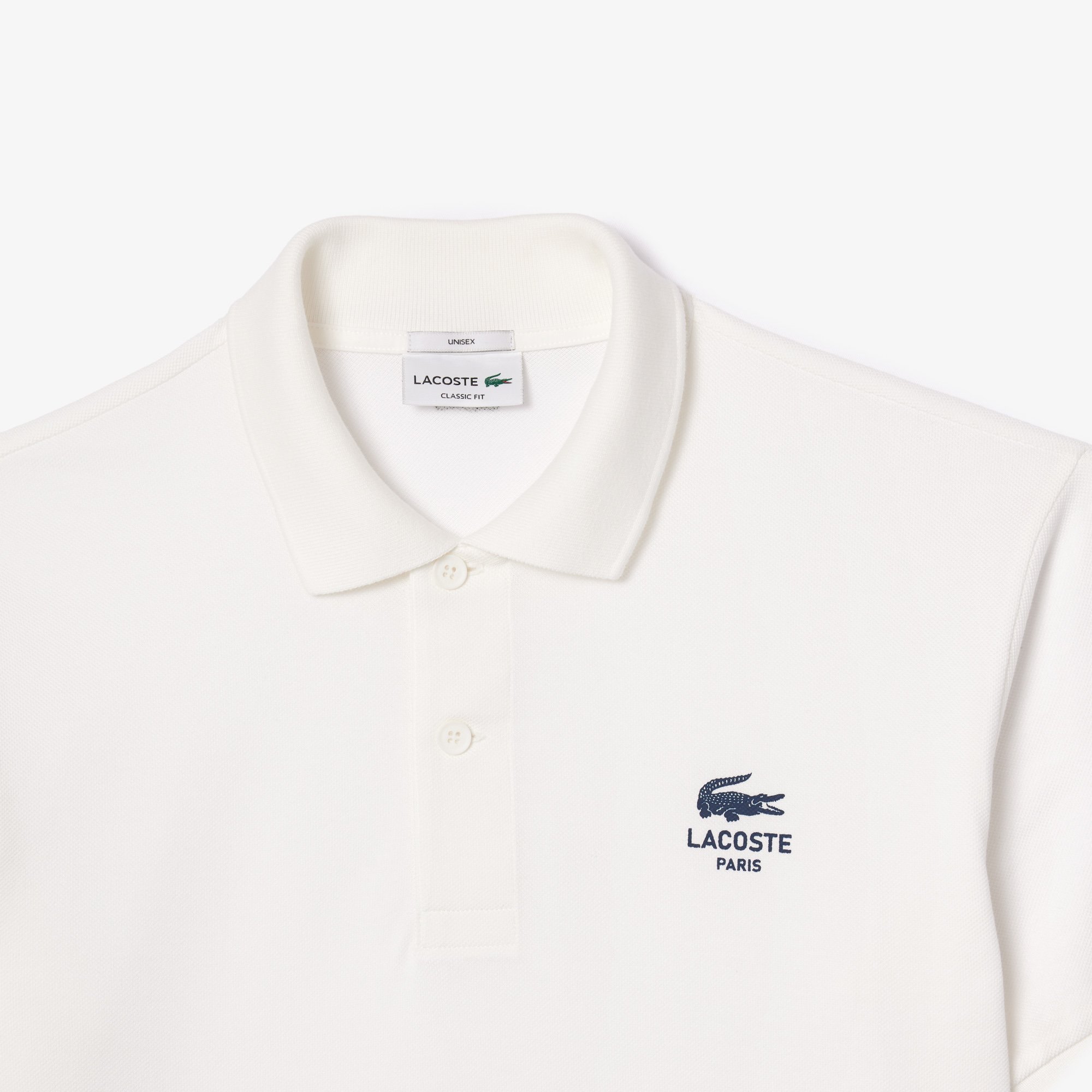 Áo Polo Lacoste Unisex L.12.12 Dáng Cổ Điển Họa Tiết In