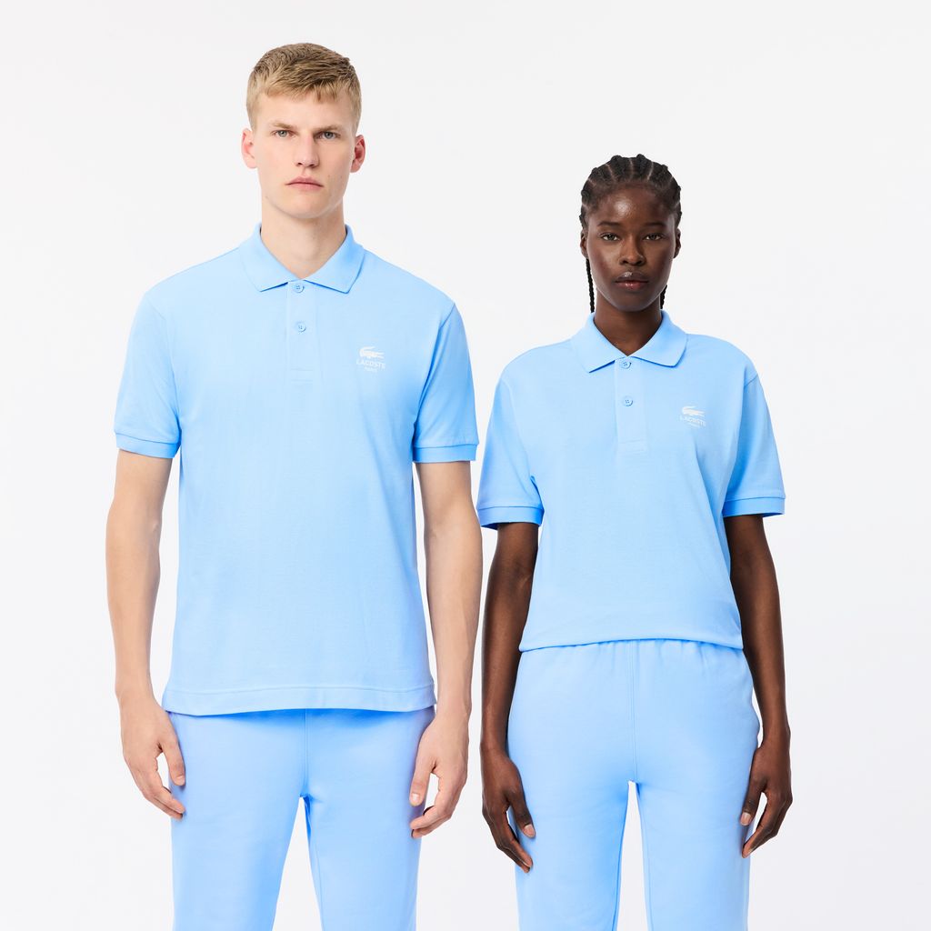 Áo Polo Lacoste Unisex L.12.12 Dáng Cổ Điển Họa Tiết In