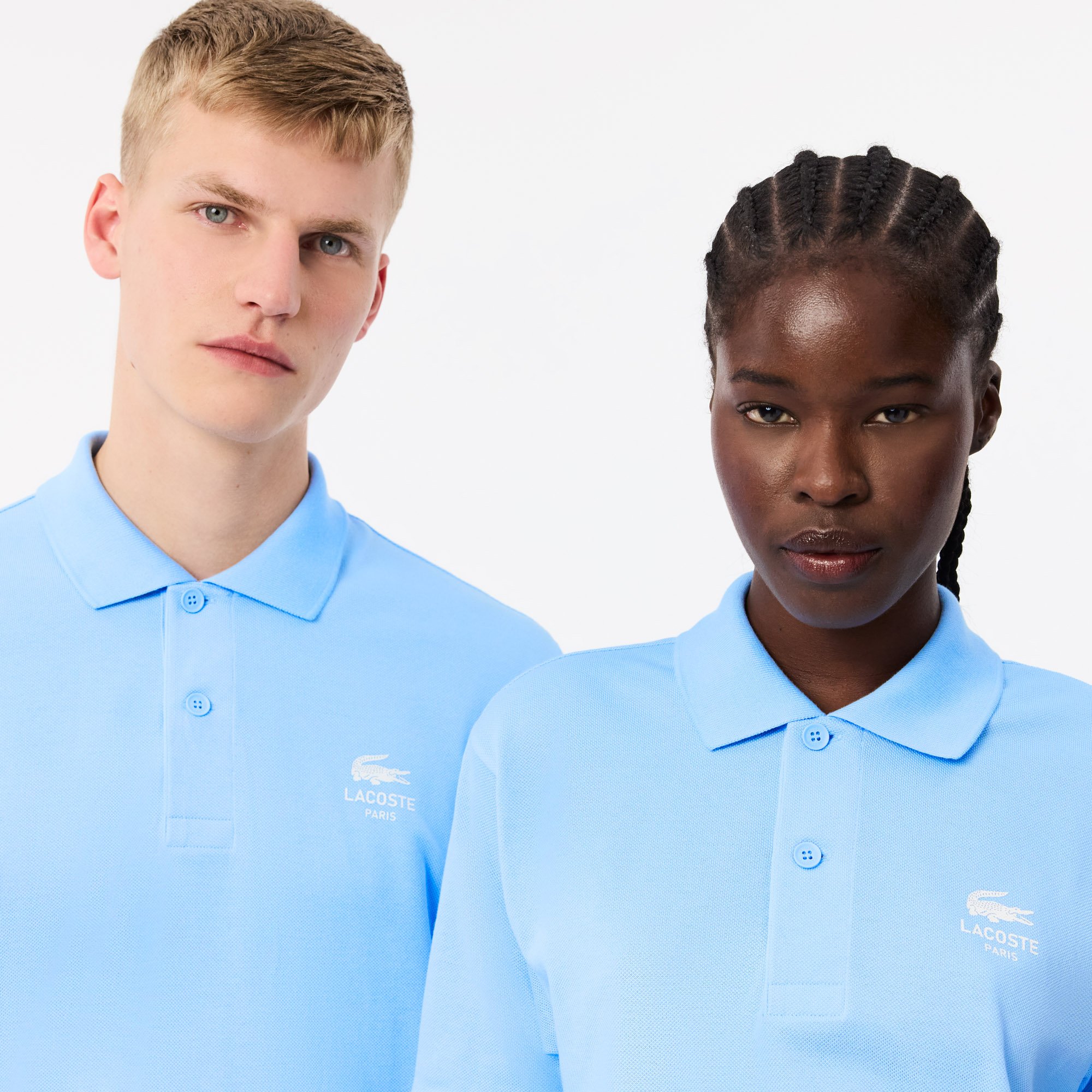 Áo Polo Lacoste Unisex L.12.12 Dáng Cổ Điển Họa Tiết In