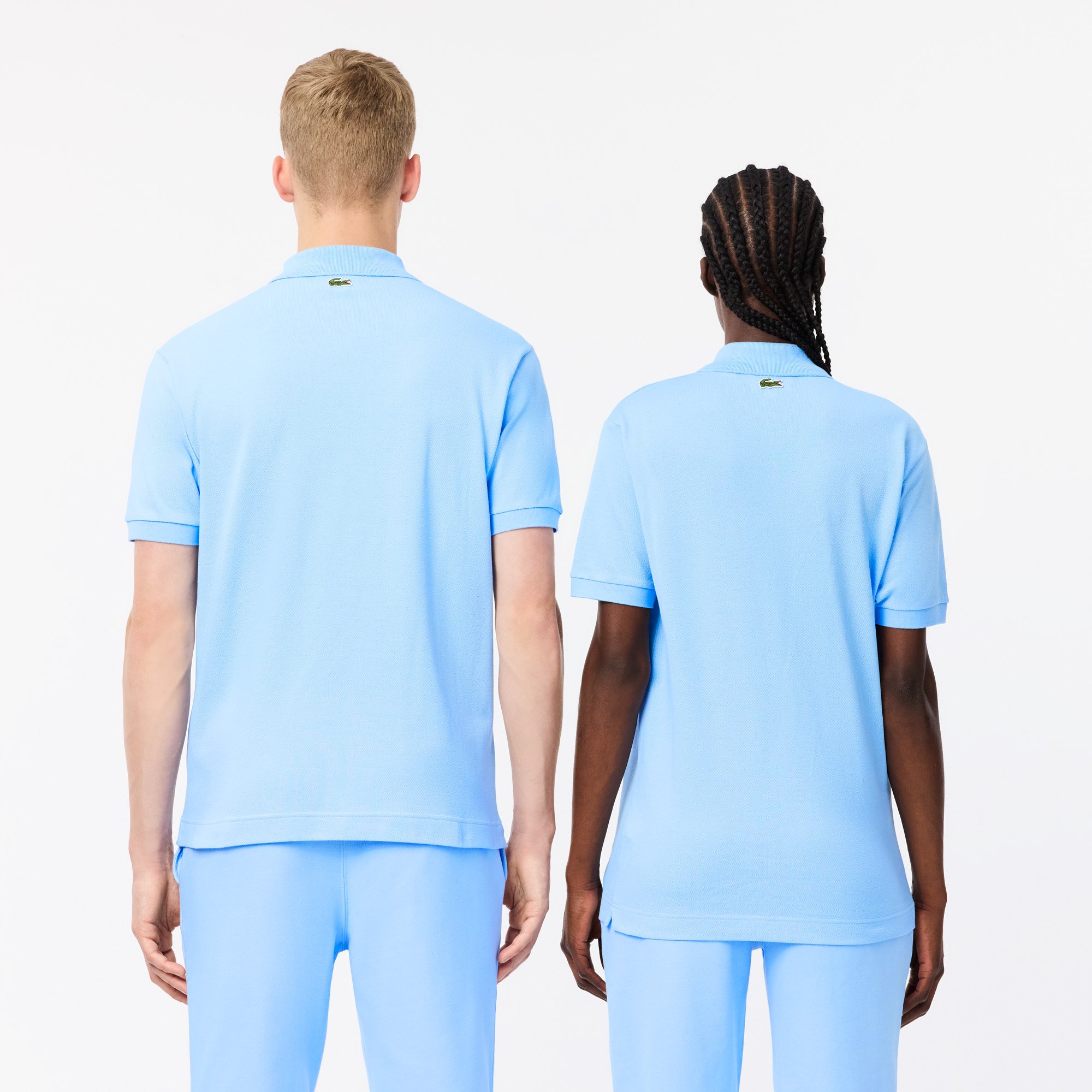 Áo Polo Lacoste Unisex L.12.12 Dáng Cổ Điển Họa Tiết In