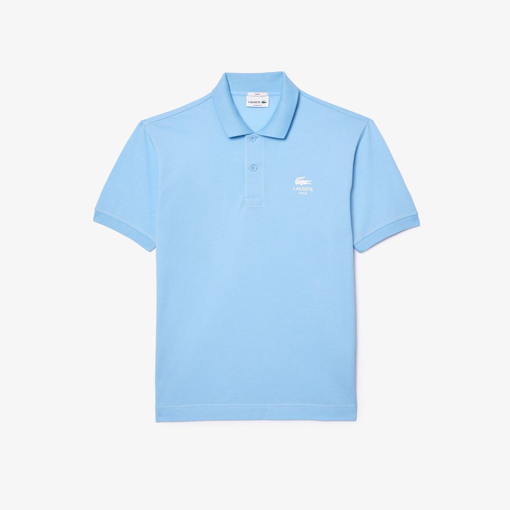 Áo Polo Lacoste Unisex L.12.12 Dáng Cổ Điển Họa Tiết In