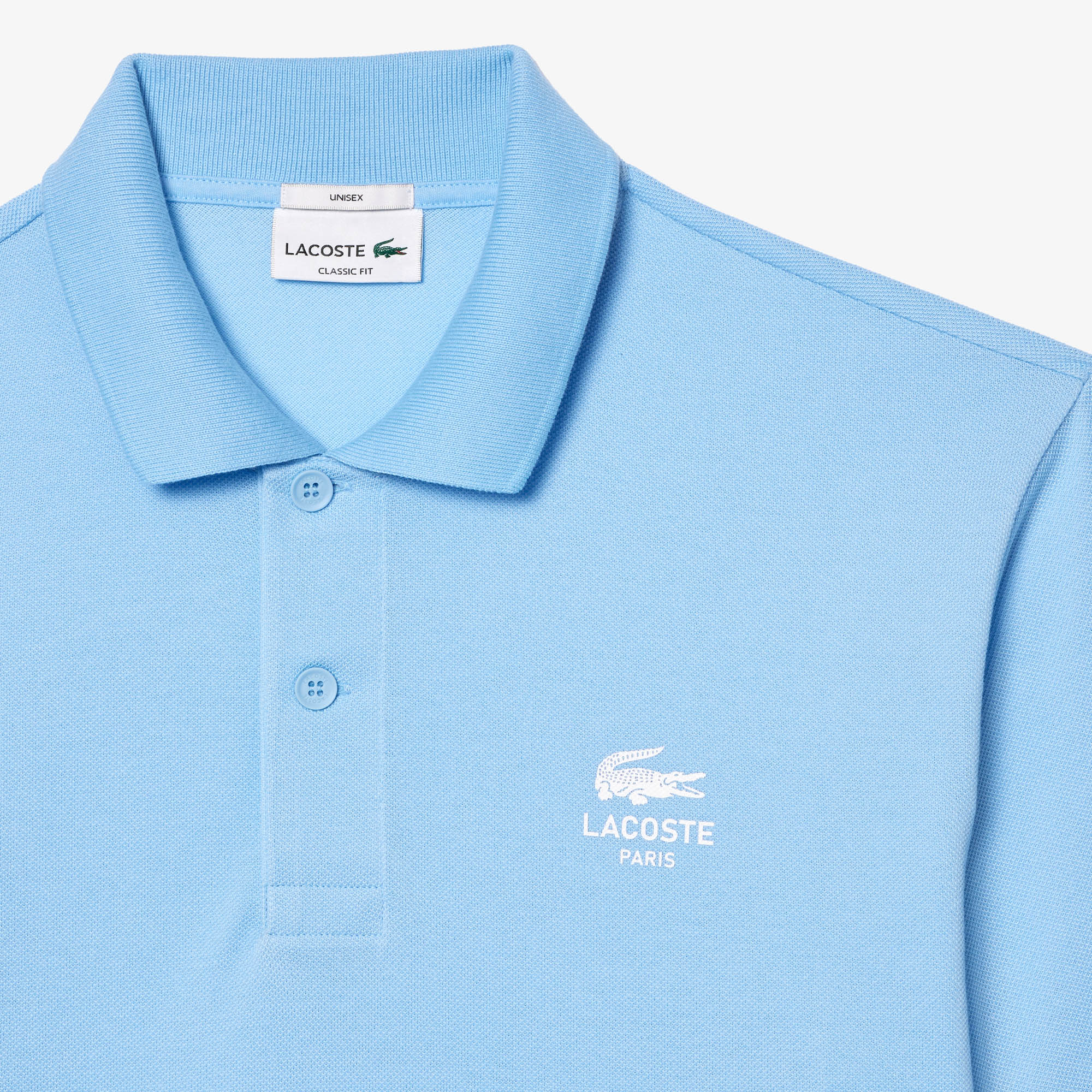 Áo Polo Lacoste Unisex L.12.12 Dáng Cổ Điển Họa Tiết In