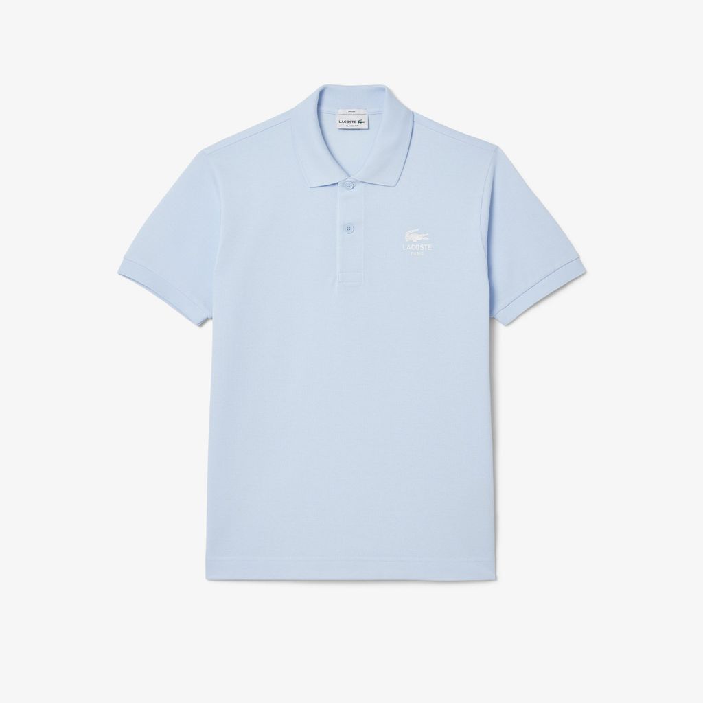 Áo Polo Lacoste Unisex L.12.12 Dáng Cổ Điển Họa Tiết In