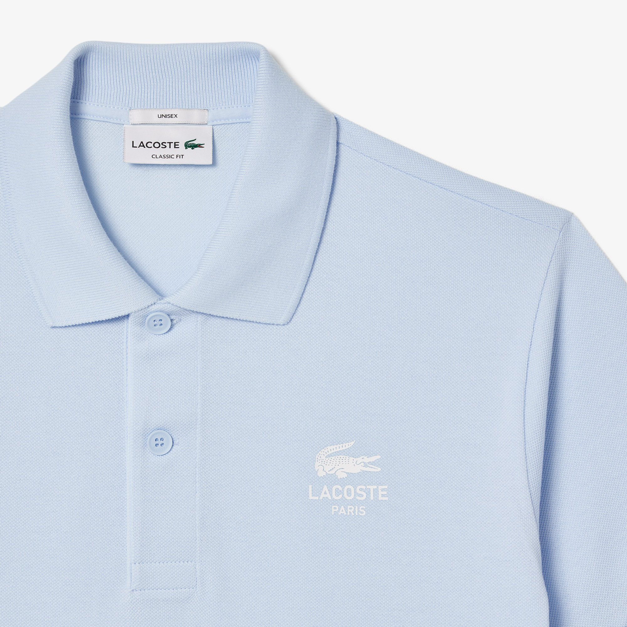 Áo Polo Lacoste Unisex L.12.12 Dáng Cổ Điển Họa Tiết In