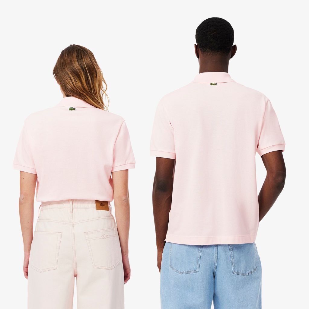 Áo Polo Lacoste Unisex L.12.12 Dáng Cổ Điển Họa Tiết In