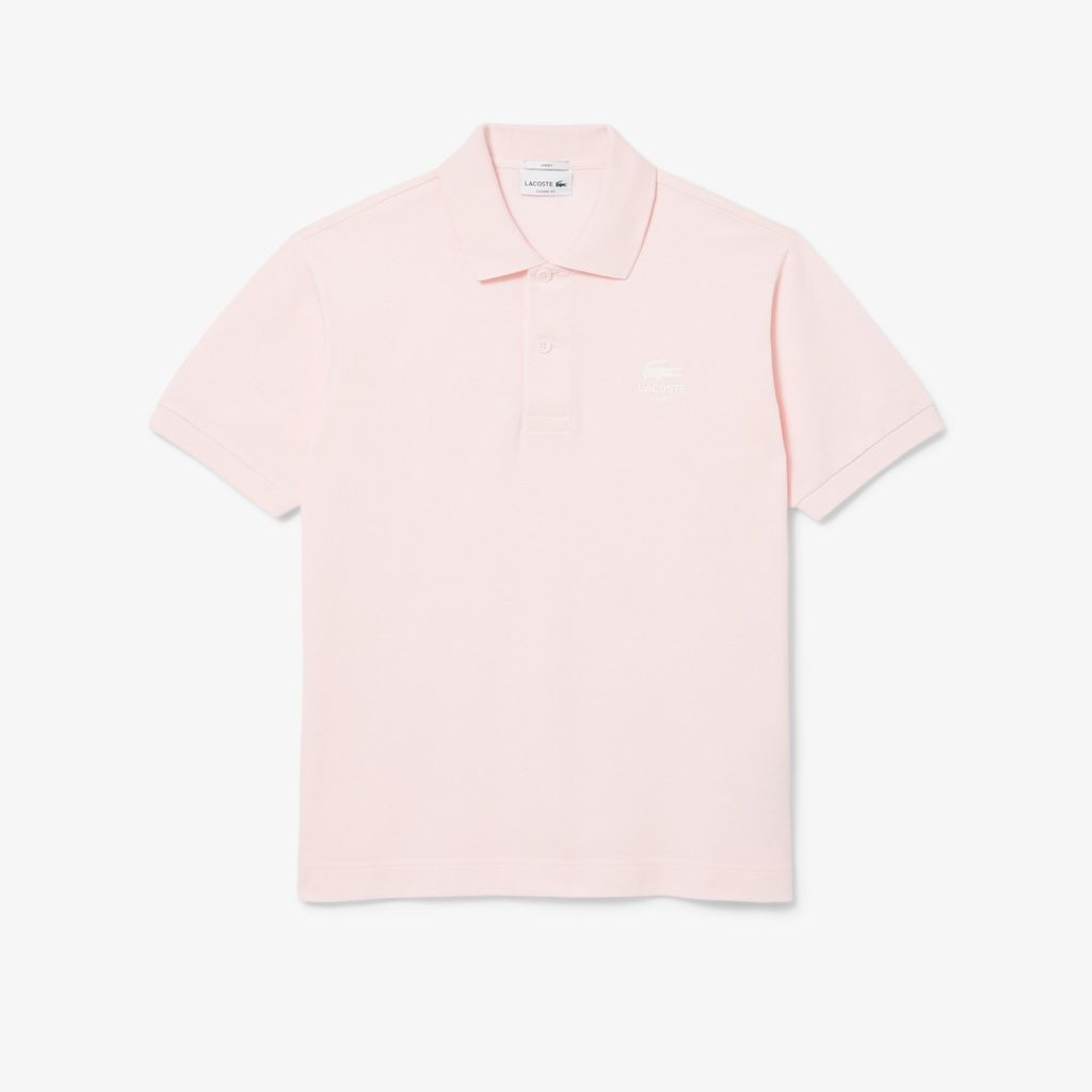 Áo Polo Lacoste Unisex L.12.12 Dáng Cổ Điển Họa Tiết In