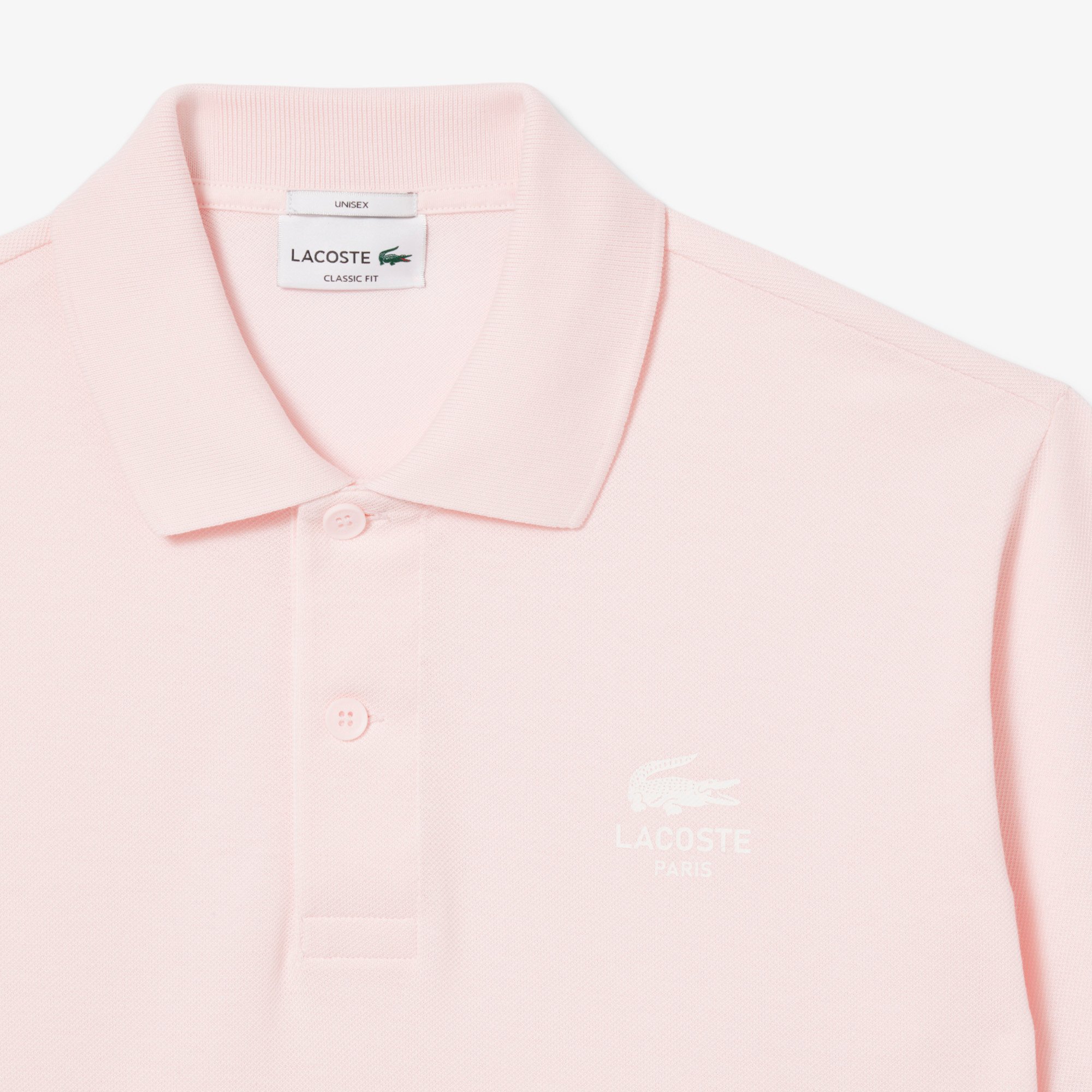 Áo Polo Lacoste Unisex L.12.12 Dáng Cổ Điển Họa Tiết In