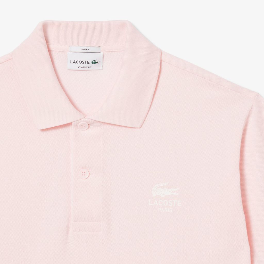 Áo Polo Lacoste Unisex L.12.12 Dáng Cổ Điển Họa Tiết In