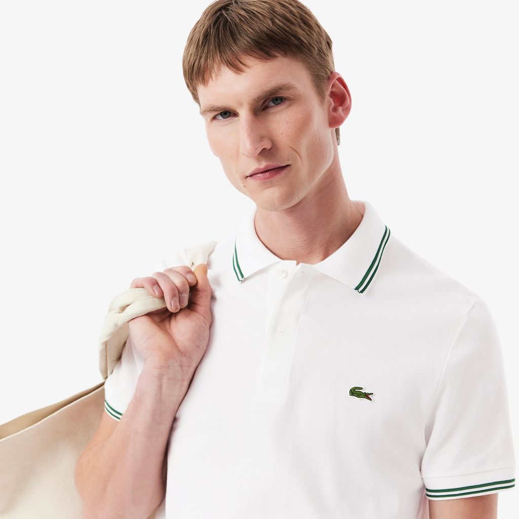 Áo Polo Lacoste Nam Dáng Suông Chất Liệu Petit Piqué L.12.12