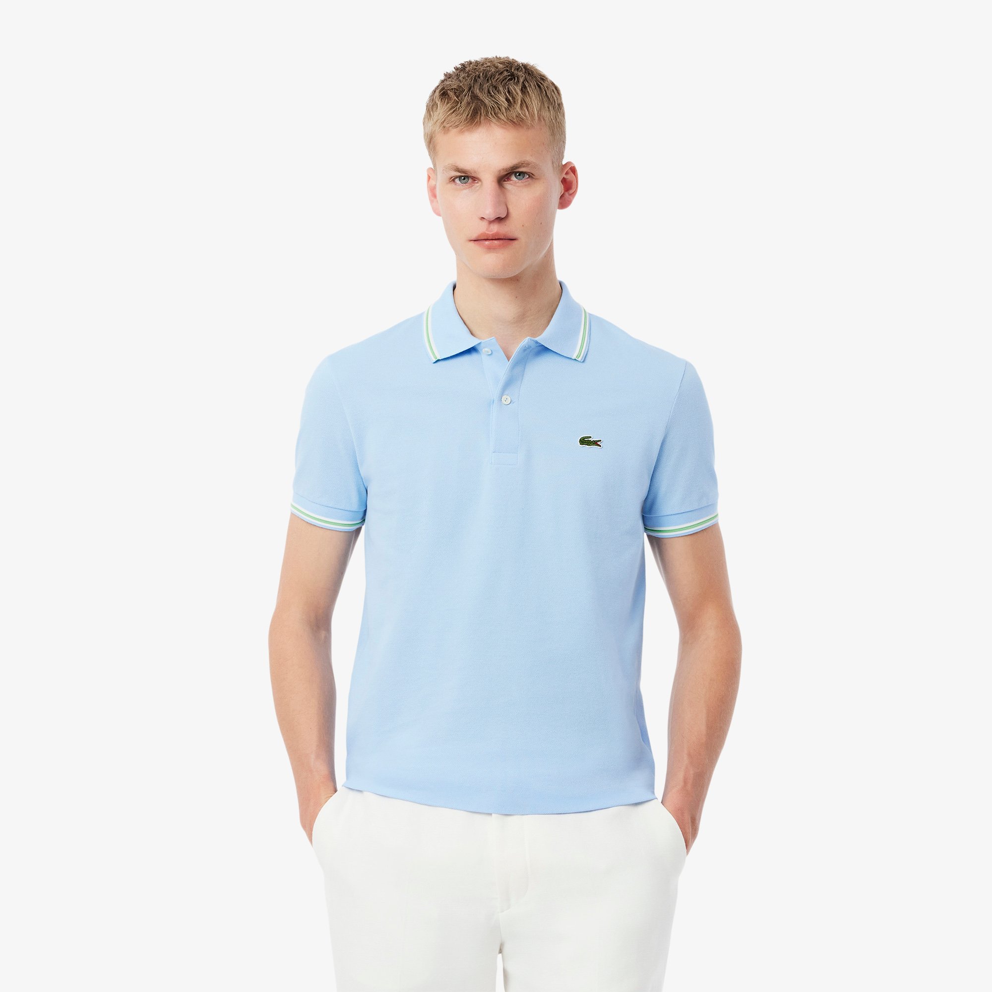 Áo Polo Lacoste Nam Dáng Suông Chất Liệu Petit Piqué L.12.12