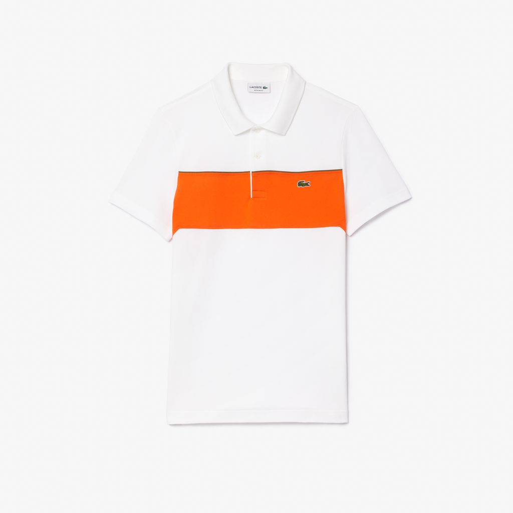 Áo Polo Lacoste Nam L.12.12 Dáng Suông Color-Block