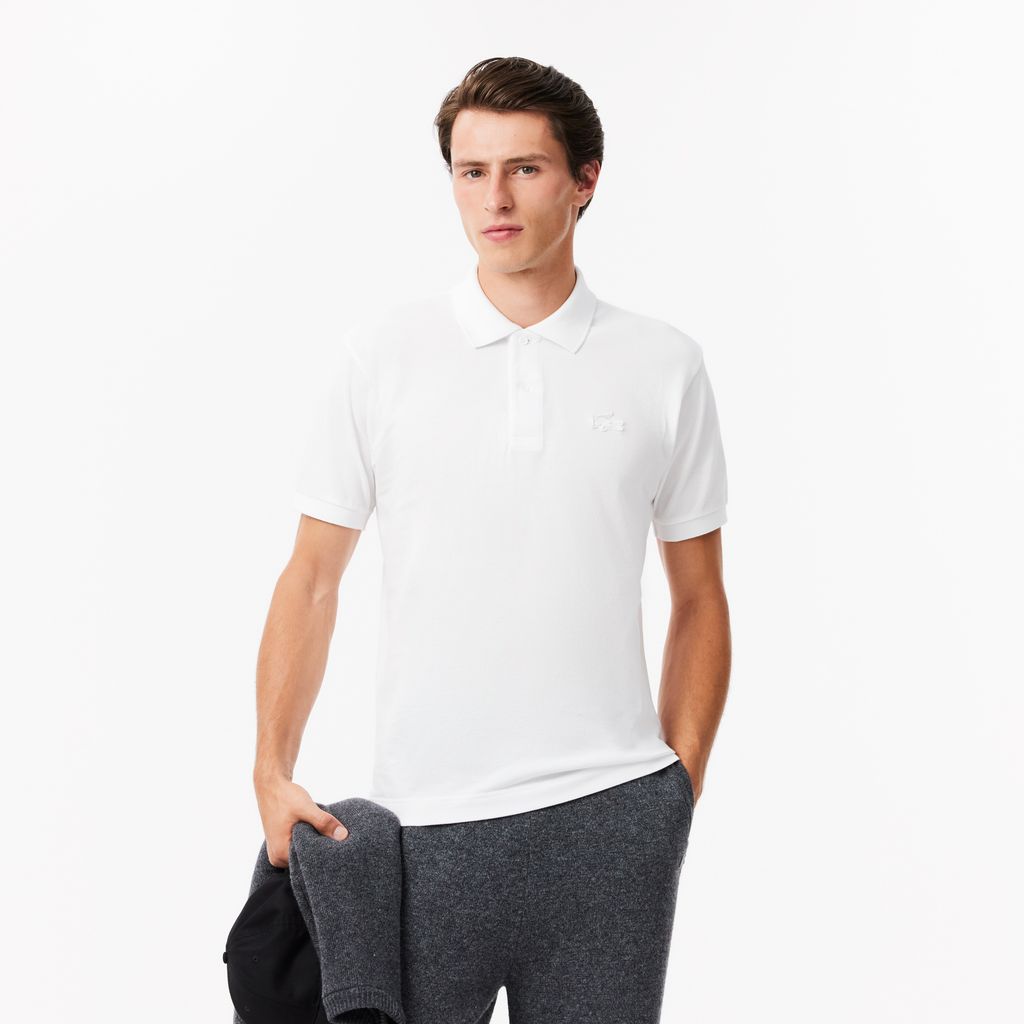 Áo Polo Lacoste Nam Dáng Cổ Điển L.12.12 Có Huy Hiệu