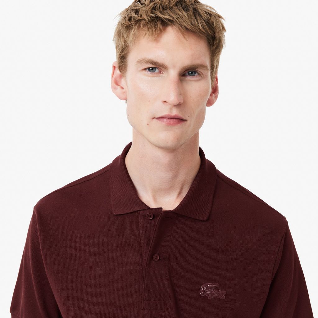 Áo Polo Lacoste Nam Dáng Cổ Điển L.12.12 Có Huy Hiệu