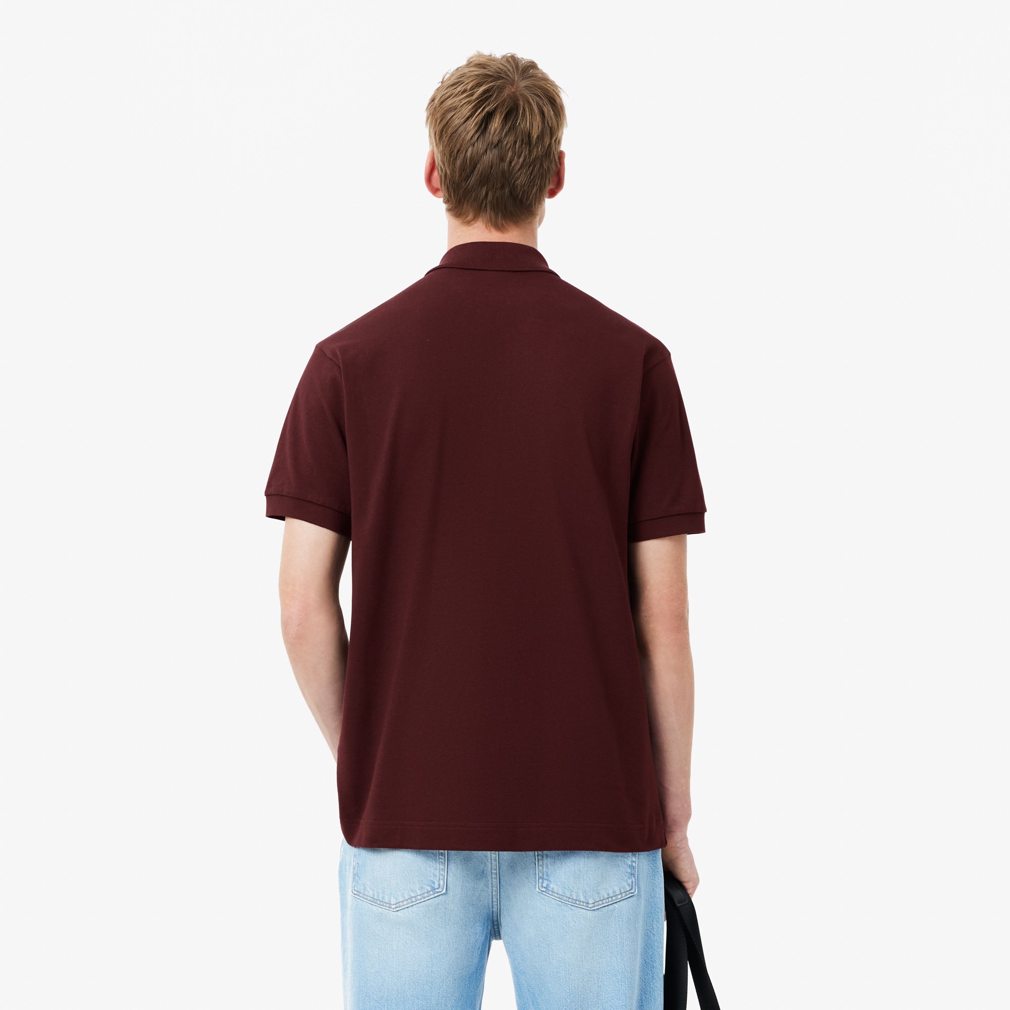 Áo Polo Lacoste Nam Dáng Cổ Điển L.12.12 Có Huy Hiệu