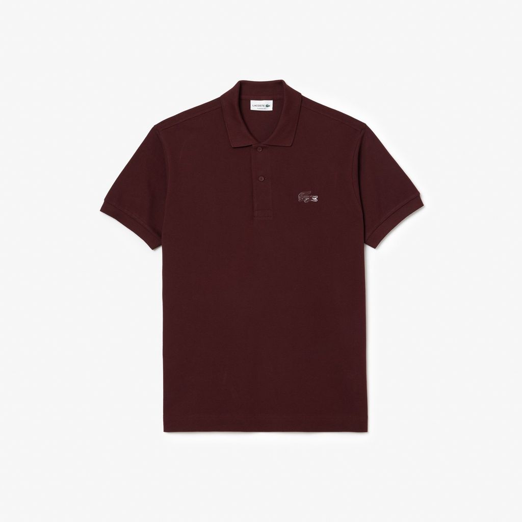 Áo Polo Lacoste Nam Dáng Cổ Điển L.12.12 Có Huy Hiệu
