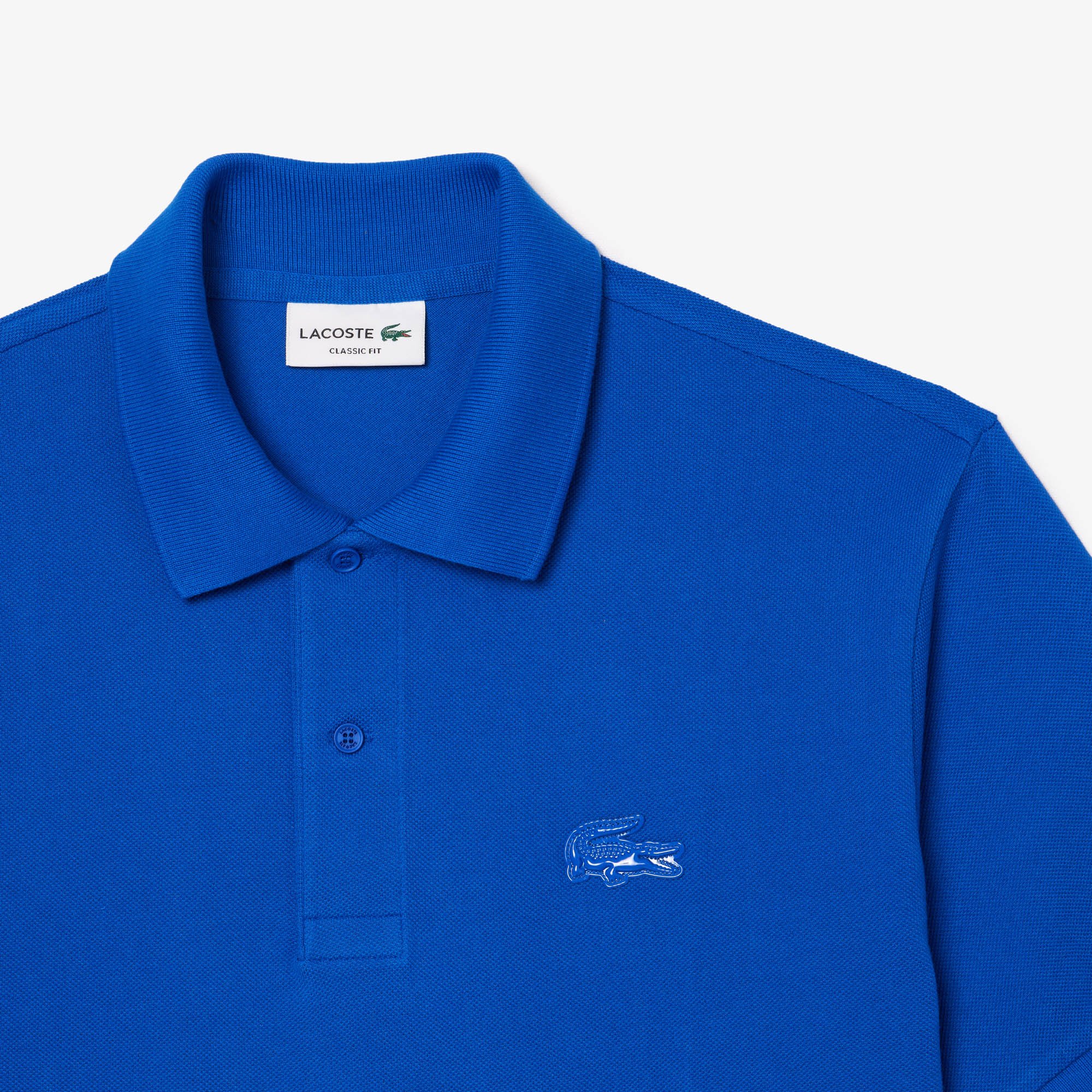 Áo Polo Lacoste Nam Dáng Cổ Điển L.12.12 Có Huy Hiệu