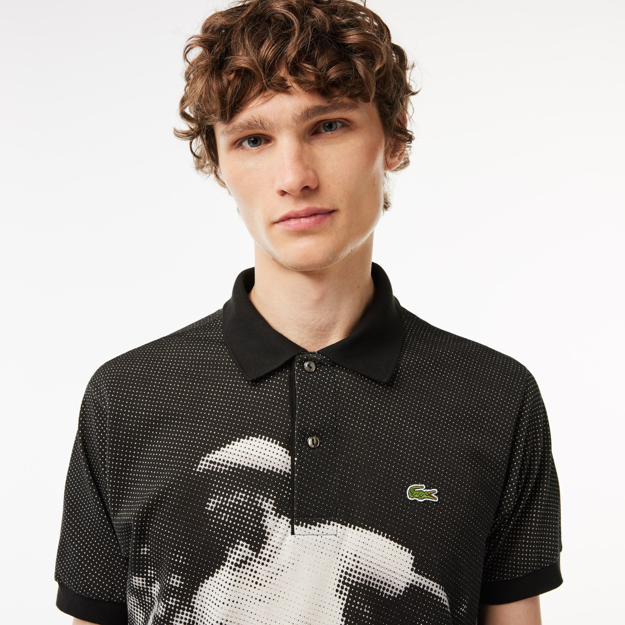 Áo Polo Lacoste Nam René L.12.12 Original Họa Tiết In