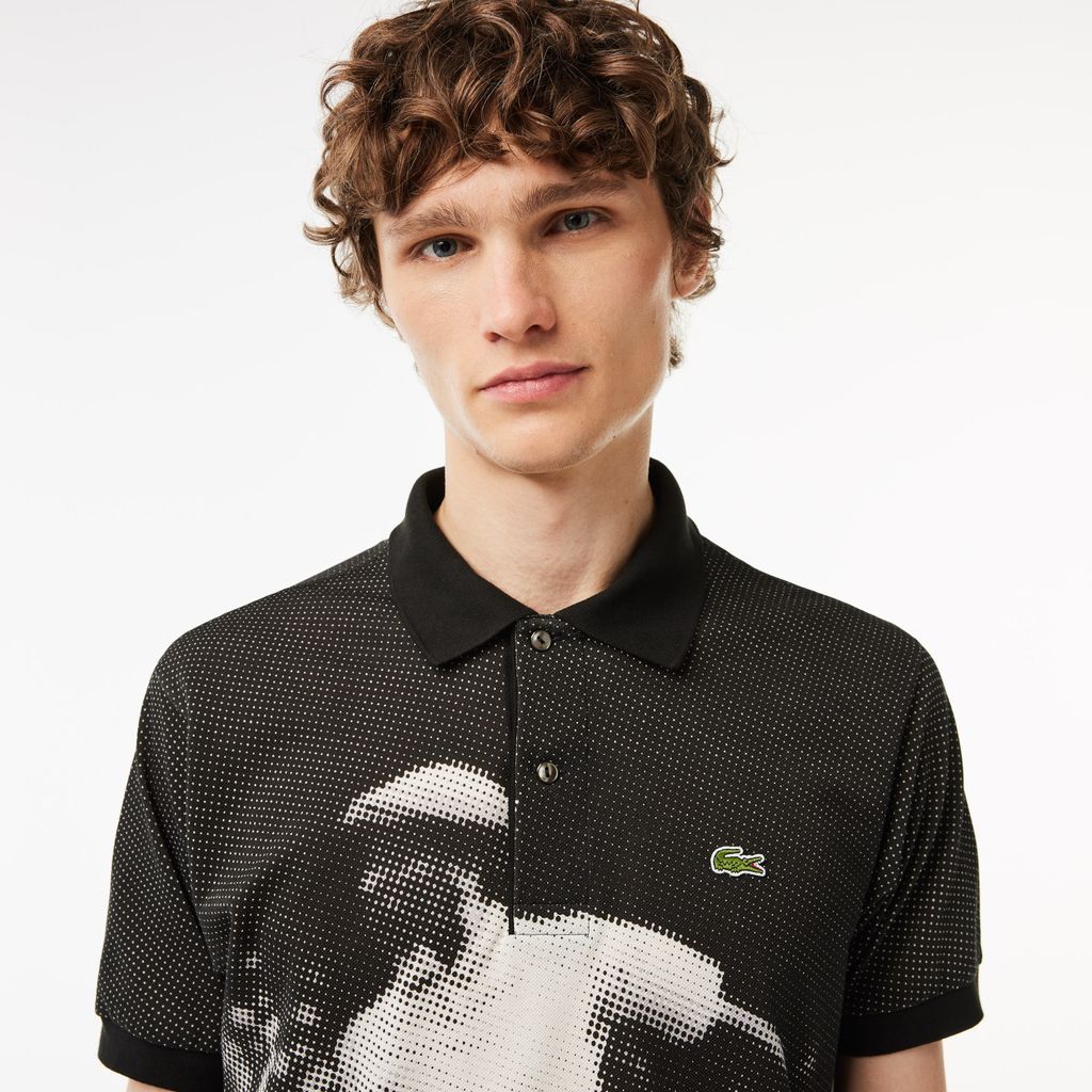 Áo Polo Lacoste Nam René L.12.12 Original Họa Tiết In