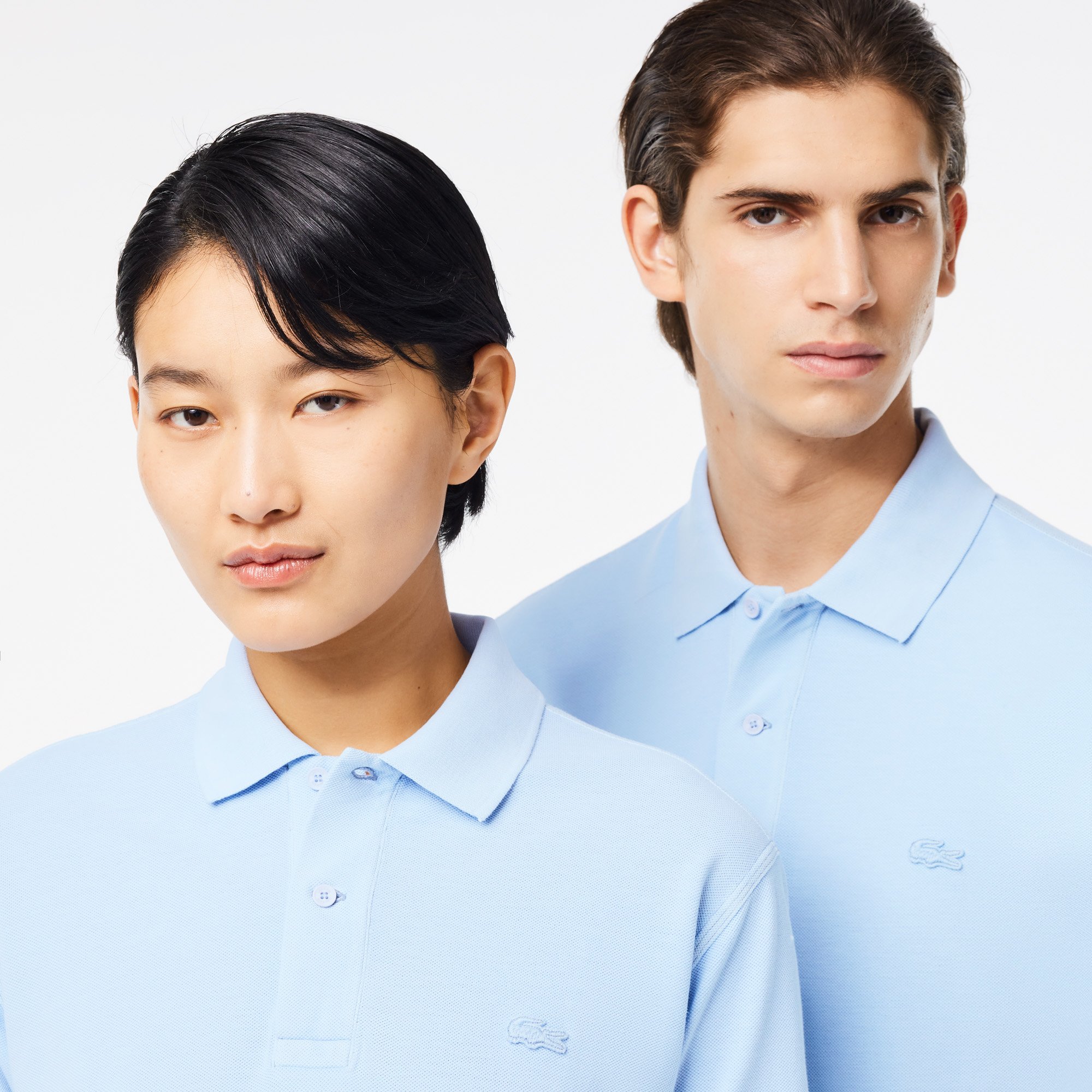 Áo Polo Lacoste Unisex L.12.12 Dáng Cổ Điển Chất Liệu Cotton Piqué Màu Nhuộm Tự Nhiên