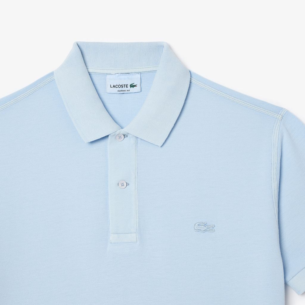 Áo Polo Lacoste Unisex Dáng Cổ Điển Chất Liệu Cotton Piqué