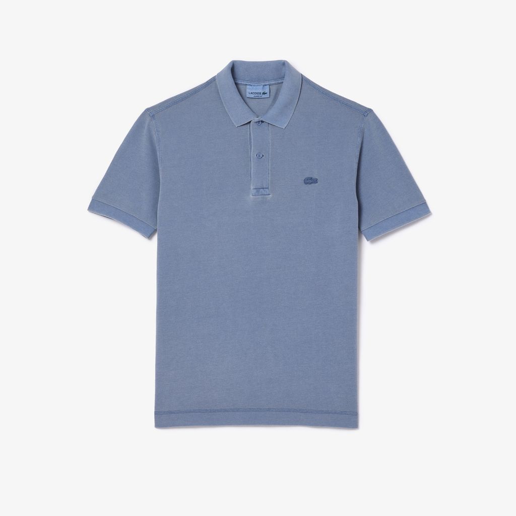 Áo Polo Lacoste Unisex L.12.12 Dáng Cổ Điển Chất Liệu Cotton Piqué Màu Nhuộm Tự Nhiên