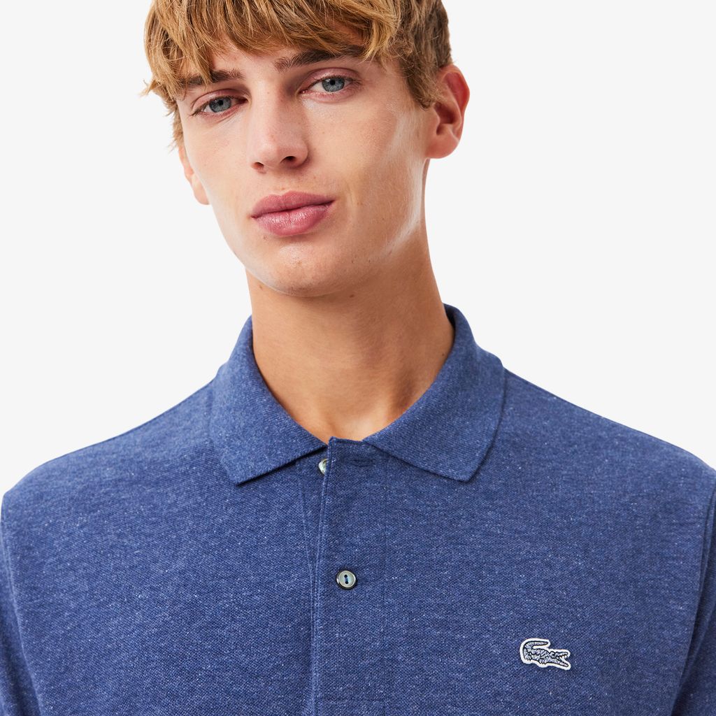 Áo Polo Lacoste Nam Dáng Cổ Điển L.12.12 Chất Liệu Petit Piqué