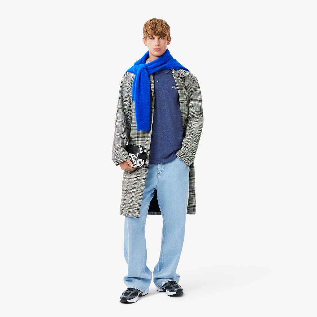 Áo Polo Lacoste Nam Dáng Cổ Điển L.12.12 Chất Liệu Petit Piqué