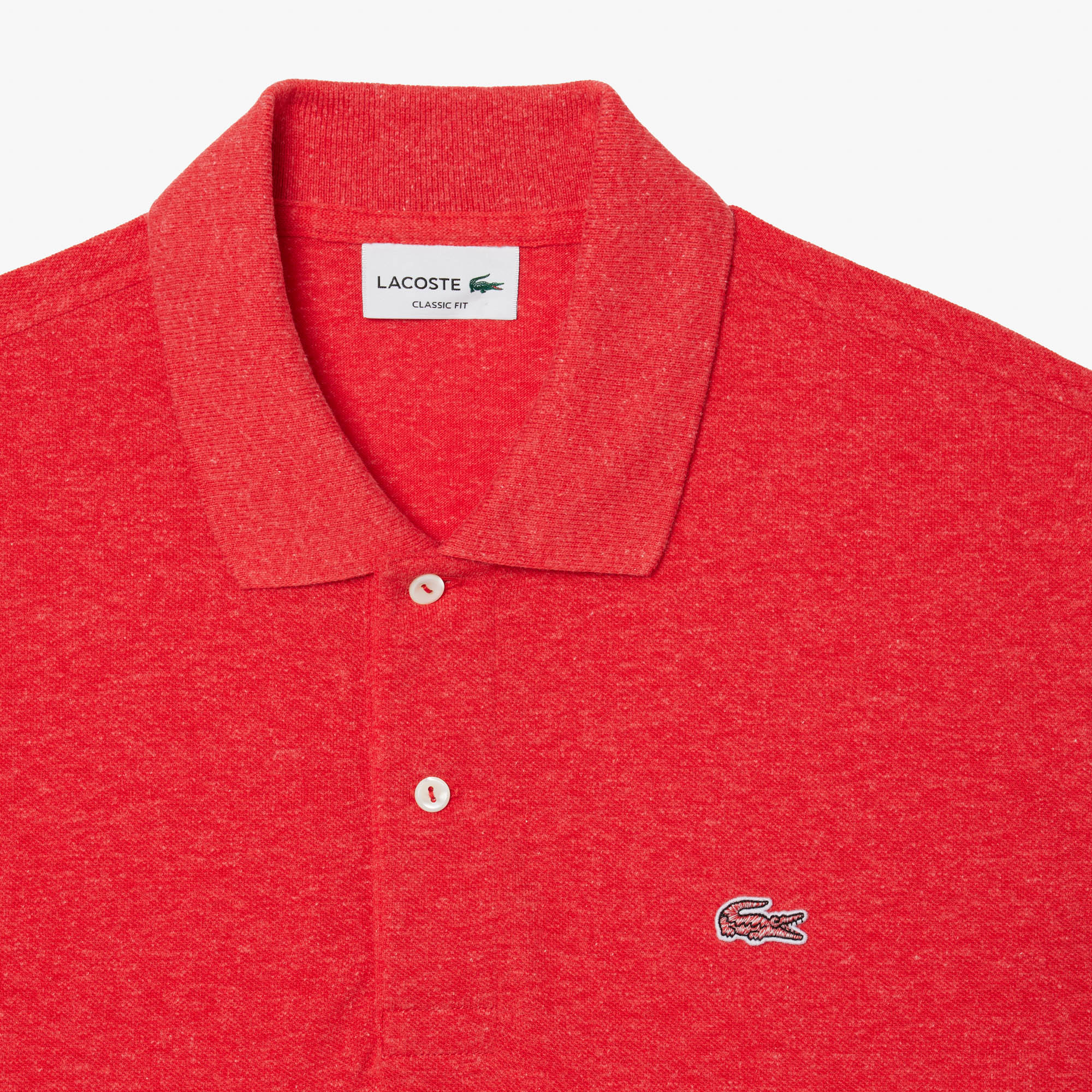 Áo Polo Lacoste Nam Dáng Cổ Điển L.12.12 Chất Liệu Petit Piqué