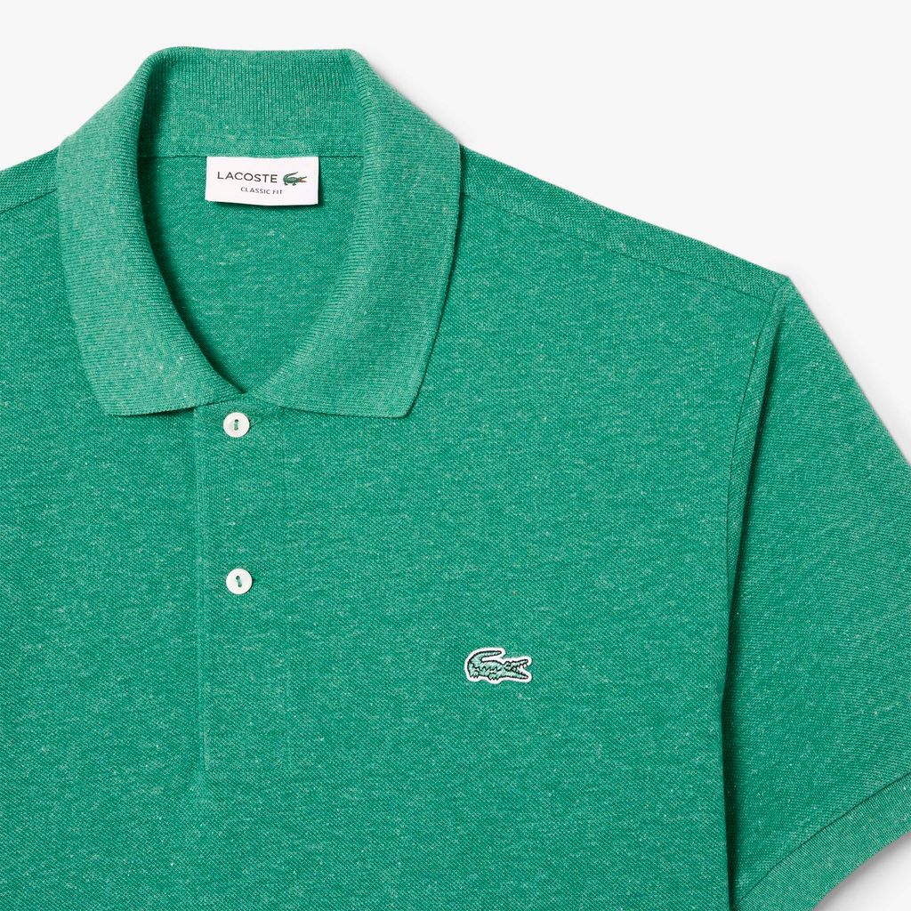 Áo Polo Lacoste Nam Dáng Cổ Điển L.12.12 Chất Liệu Petit Piqué