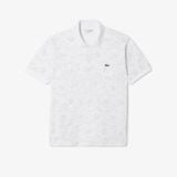 Áo Polo Lacoste Nam Dáng Cổ Điển L.12.12 Họa Tiết In Hoa
