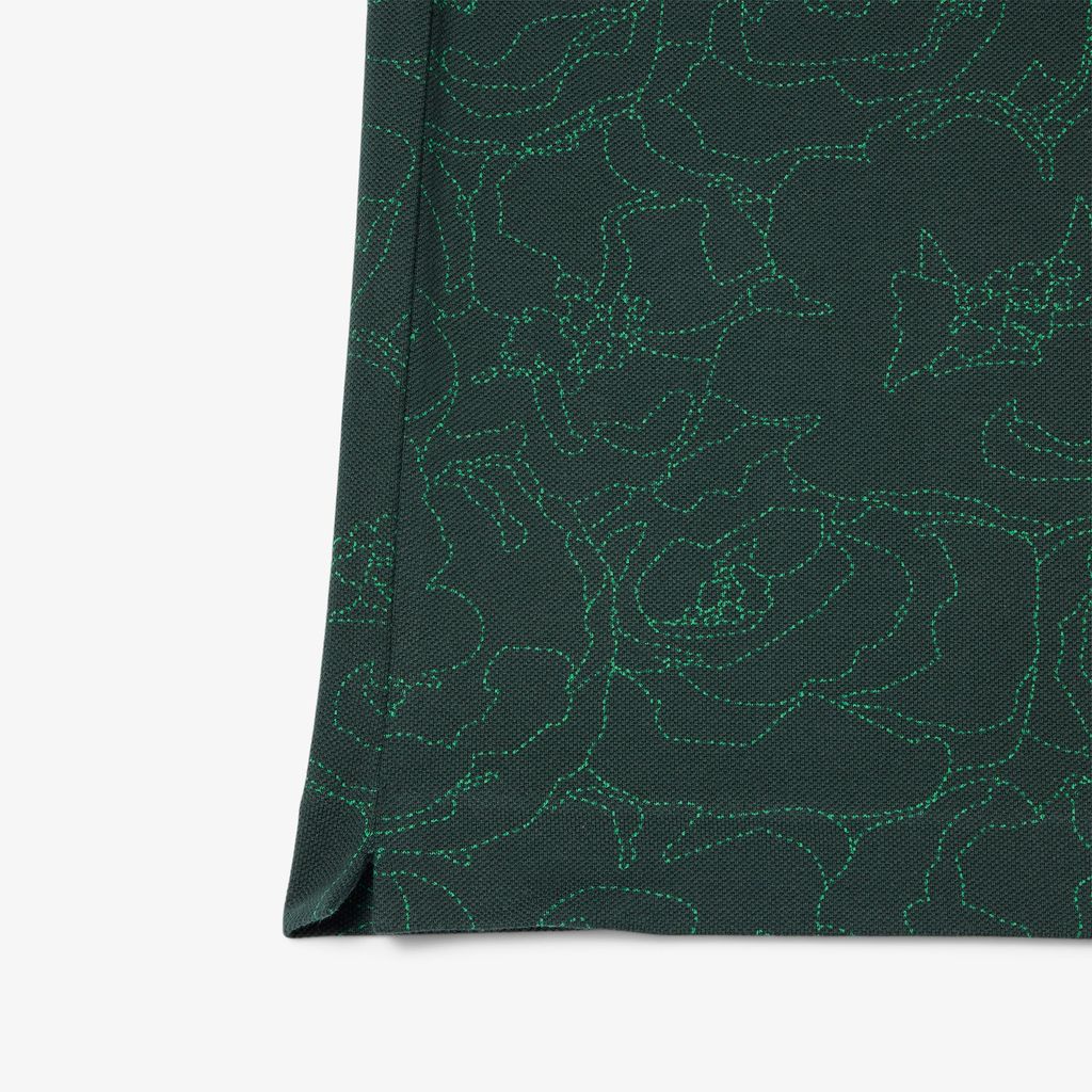Áo Polo Lacoste Nam Dáng Cổ Điển L.12.12 Họa Tiết In Hoa
