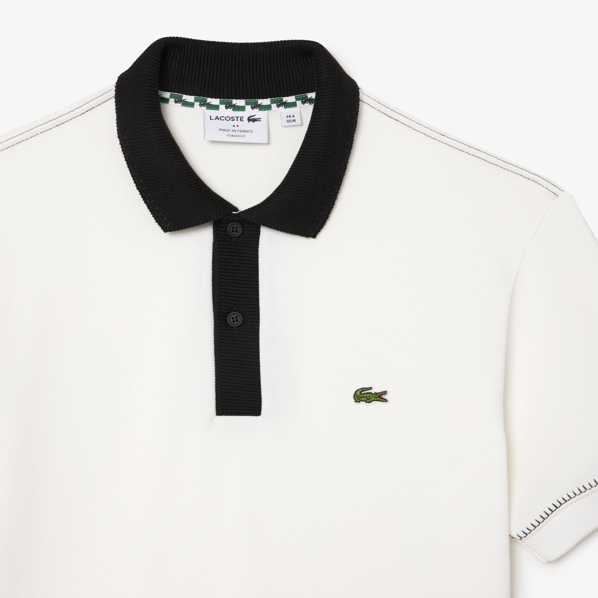 Áo Polo Lacoste Nam L.12.12 Dáng Cổ Điển Sản Xuất Tại Pháp