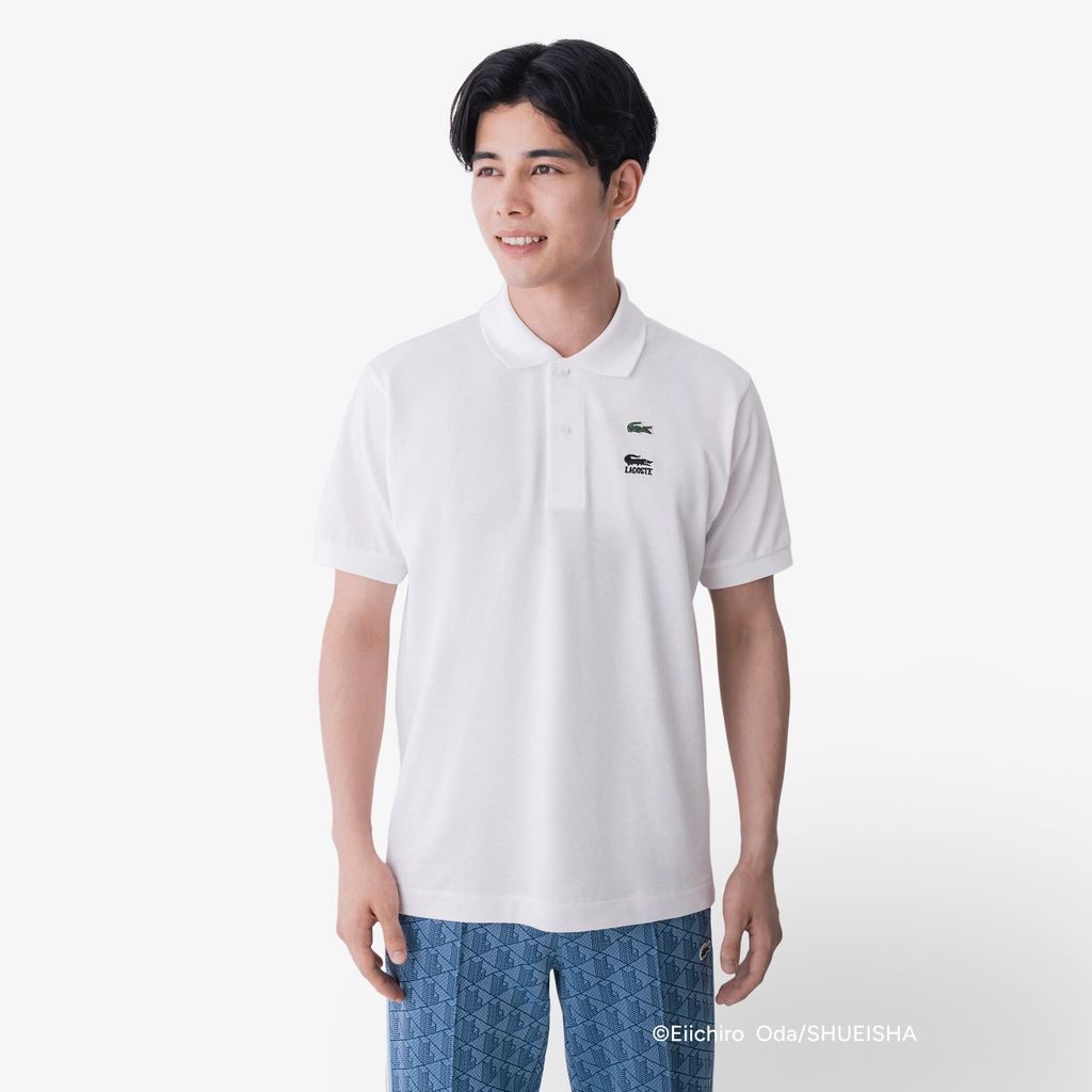 Áo Polo Lacoste Nam L.12.12 Lacoste x ONE PIECE Dáng Cổ Điển