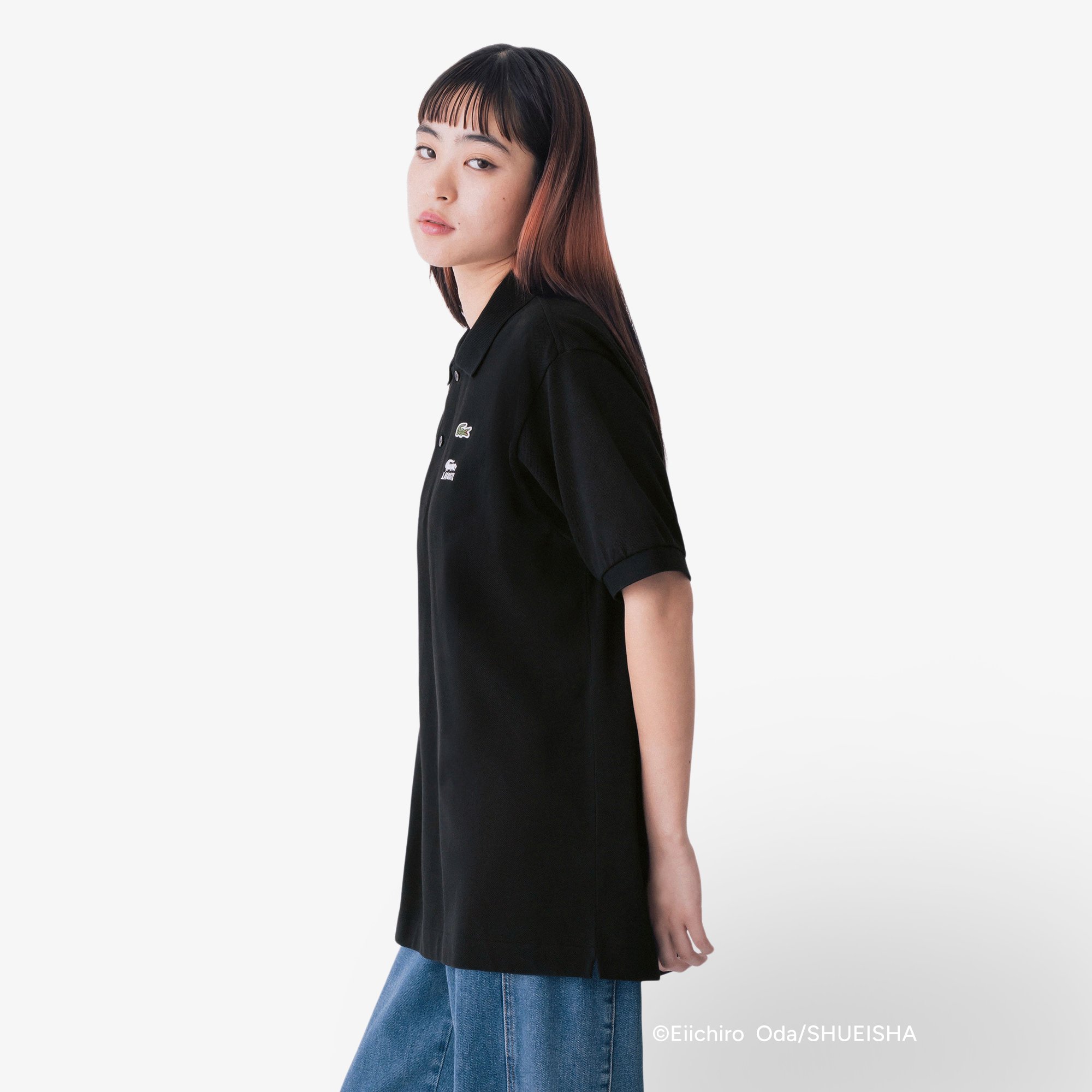 Áo Polo Lacoste Nam L.12.12 Lacoste x ONE PIECE Dáng Cổ Điển