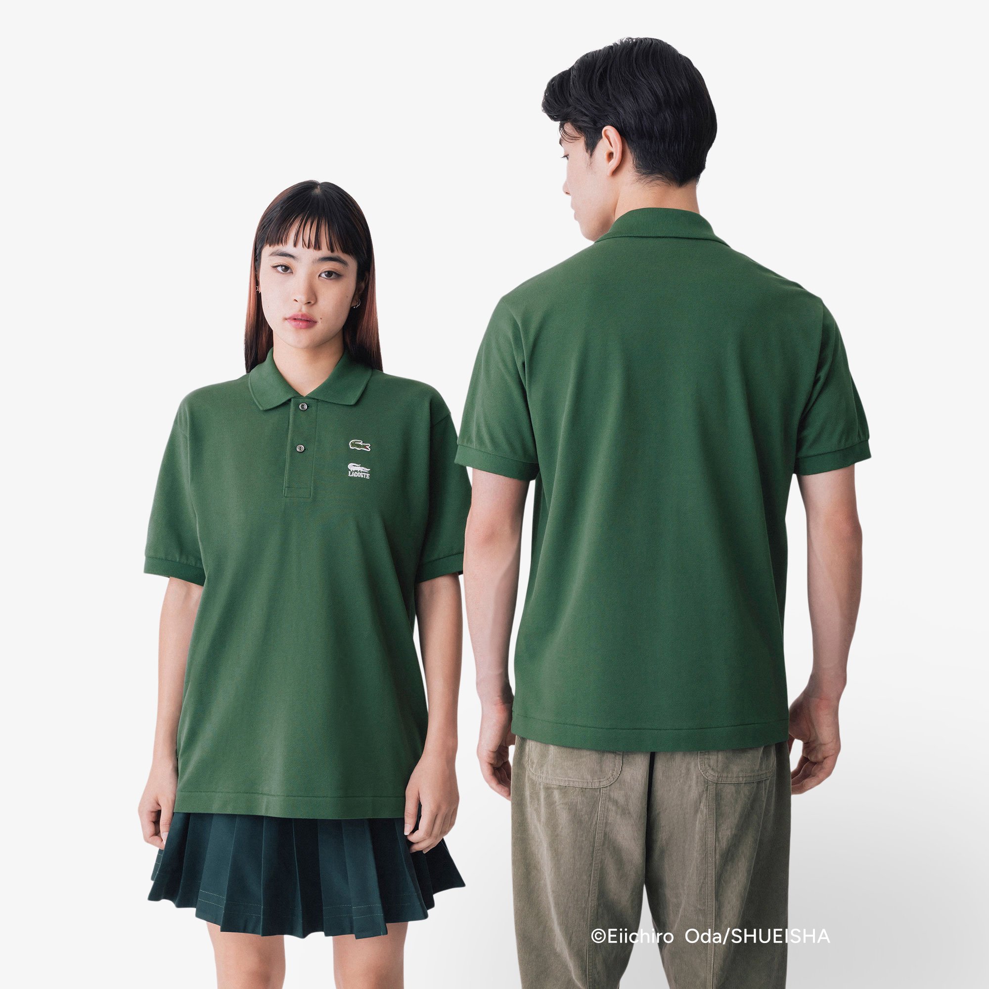 Áo Polo Lacoste Nam L.12.12 Lacoste x ONE PIECE Dáng Cổ Điển