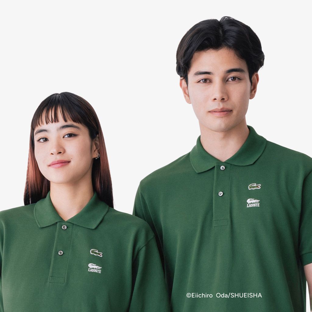 Áo Polo Lacoste Nam L.12.12 Lacoste x ONE PIECE Dáng Cổ Điển